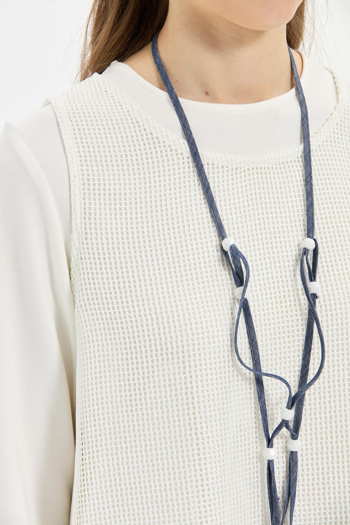 File Süeter Detaylı Üçlü Pantolonlu Takım  Laci