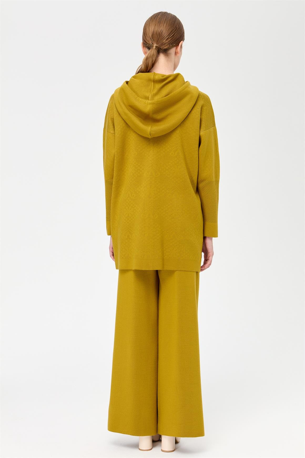 Triko Pantolonlu Takım  Fıstık Yeşili