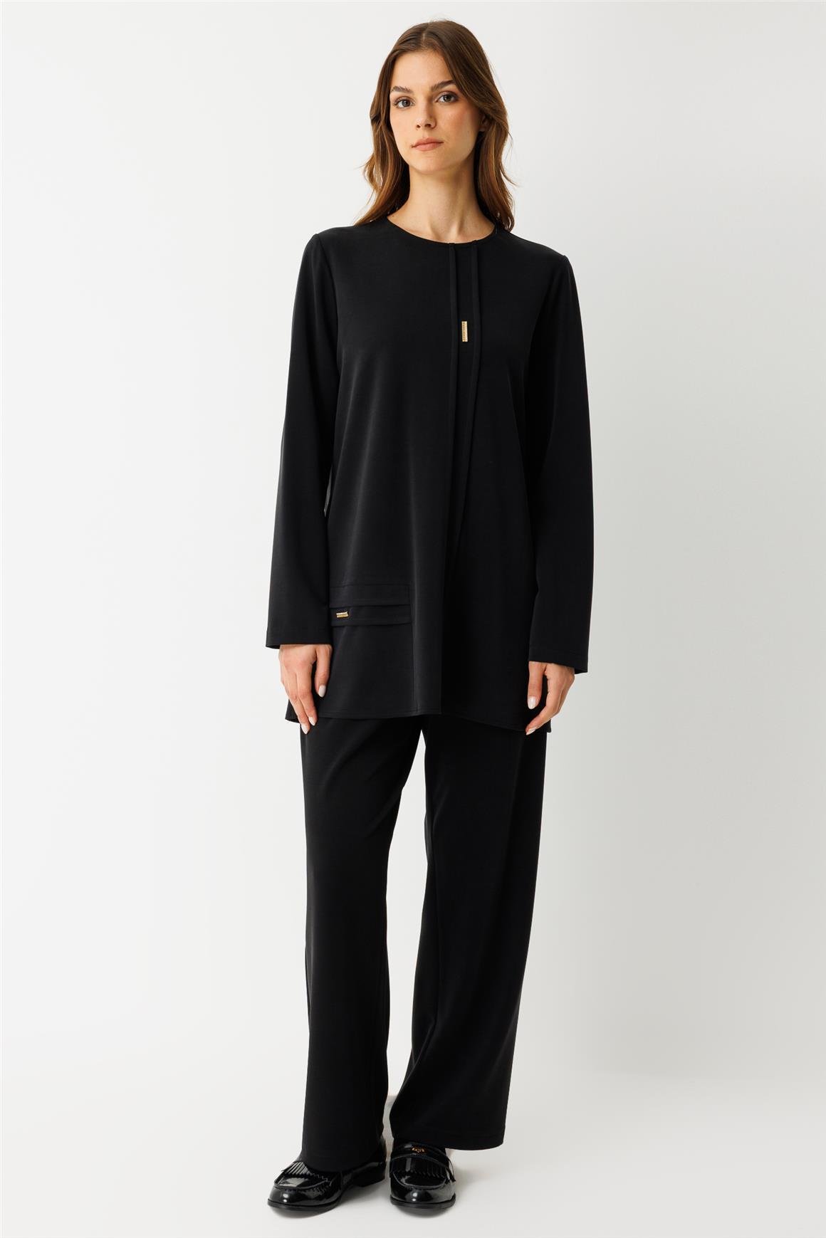 Pantolonlu Takım  Siyah