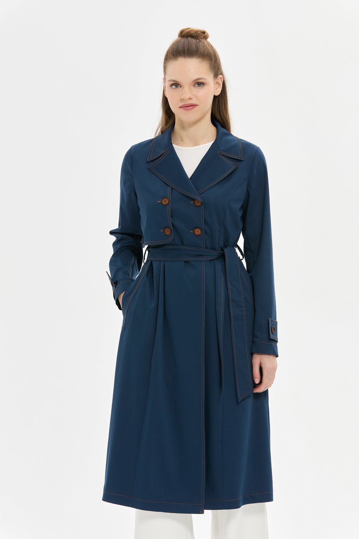 Dikiş Detaylı Trenc  Laci