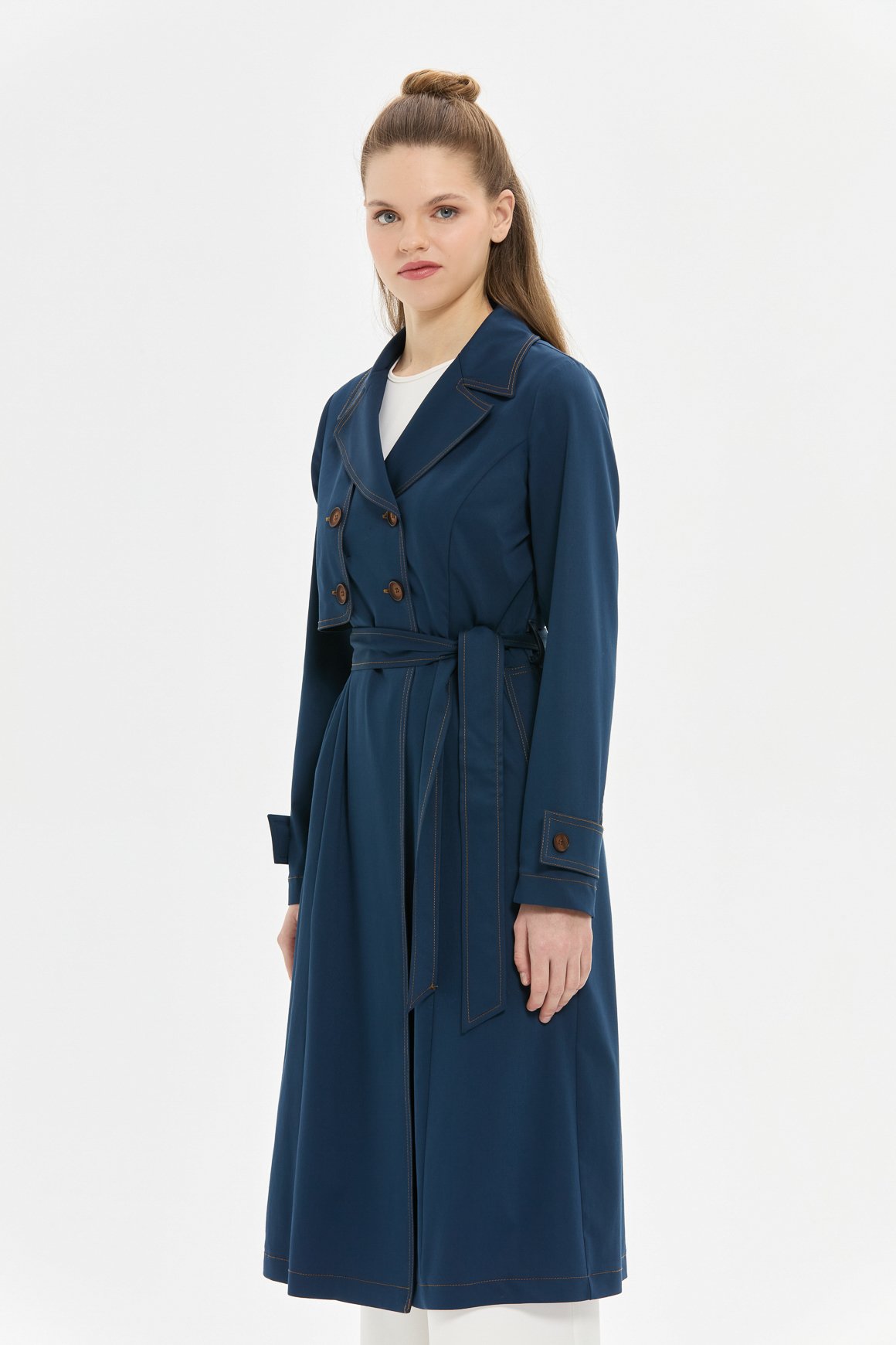 Dikiş Detaylı Trenc  Laci