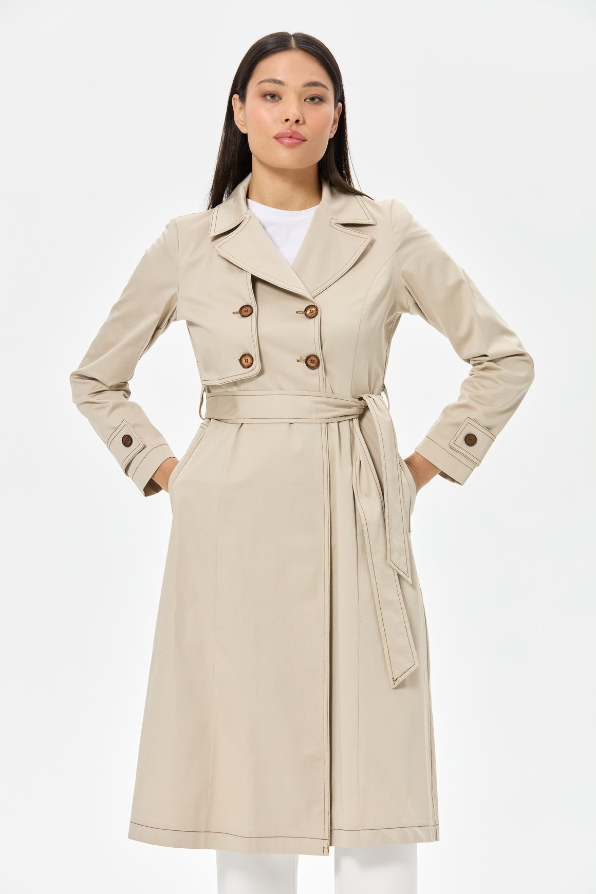 Dikiş Detaylı Trenc  Taş