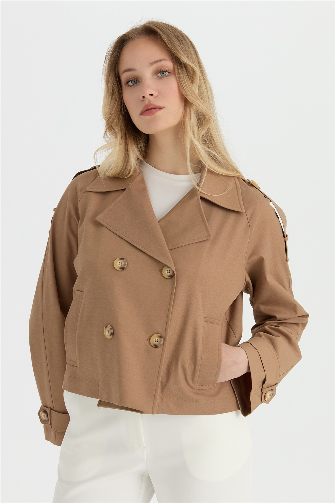 Liora Trençkot  Camel
