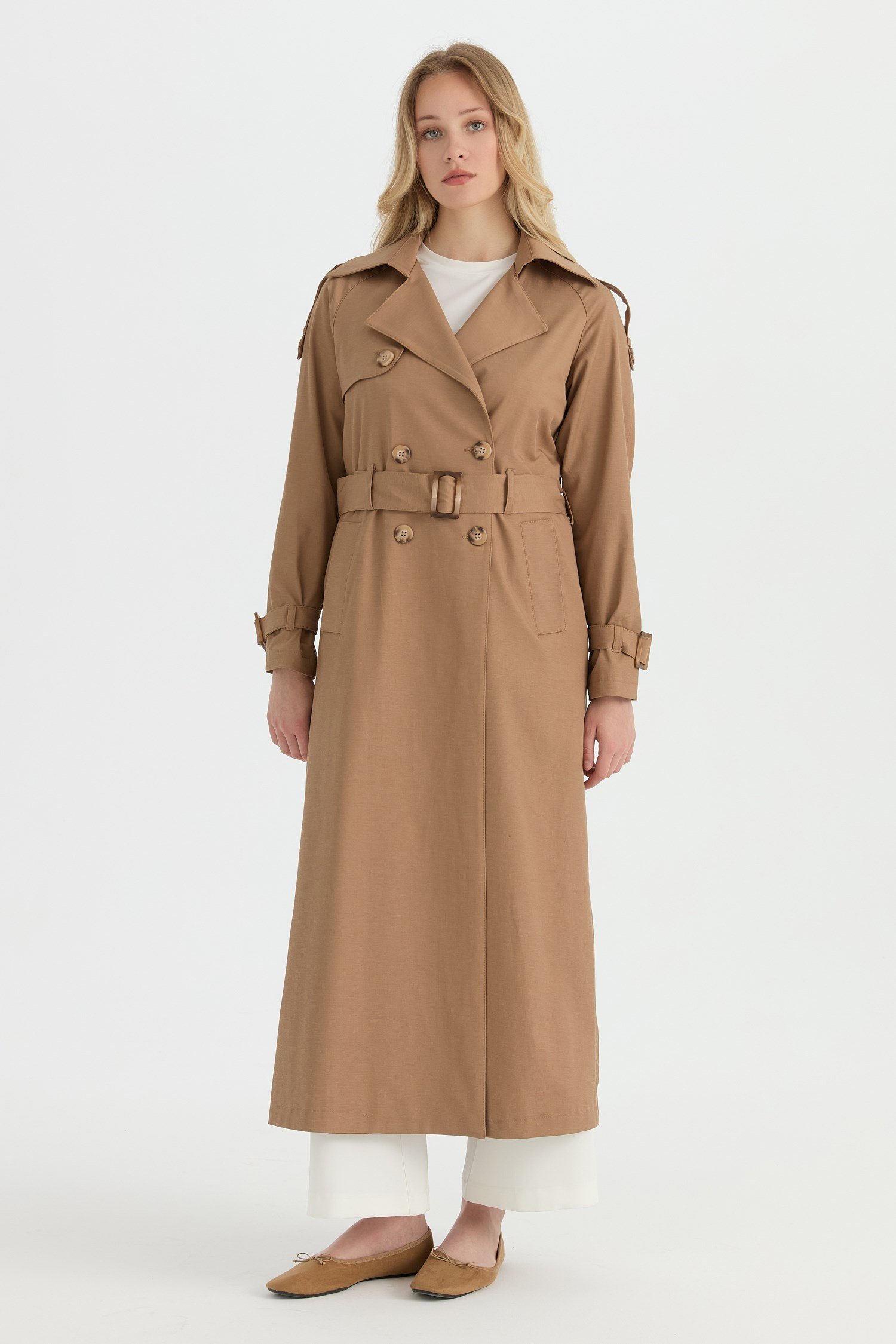 Trençkot  Camel