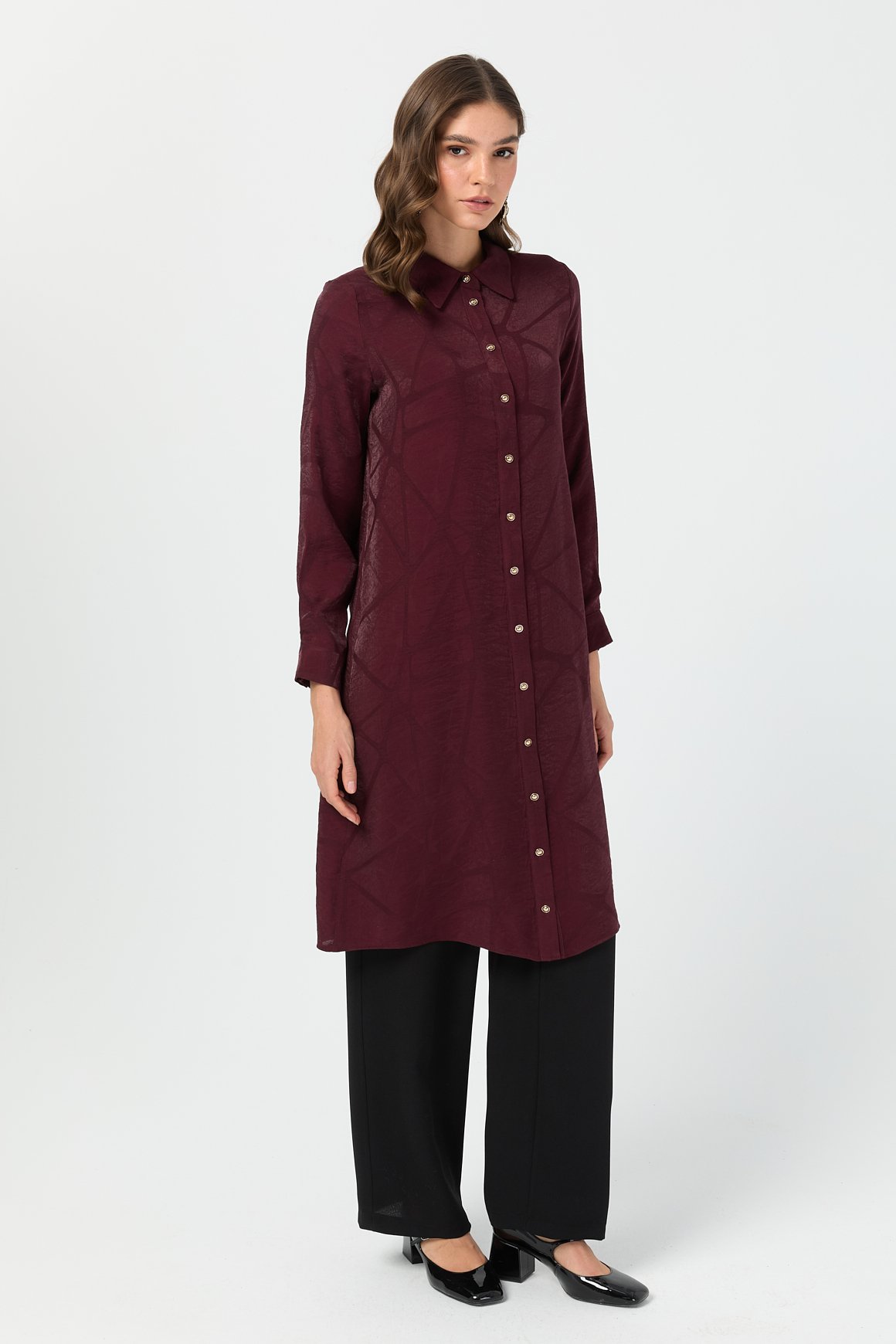 Tunik  Bordo