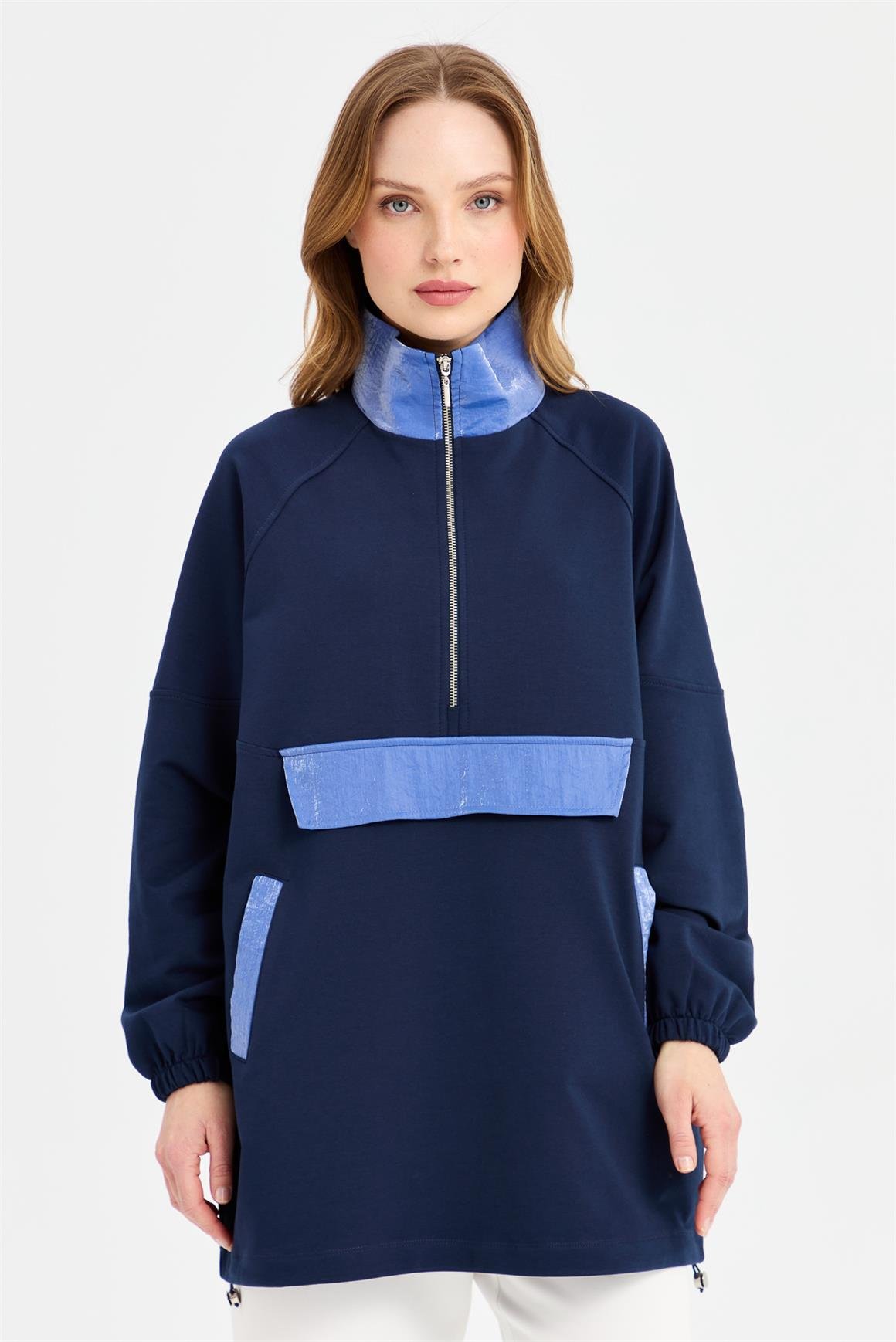 Parlak Garnili Sweatshirt  Laci