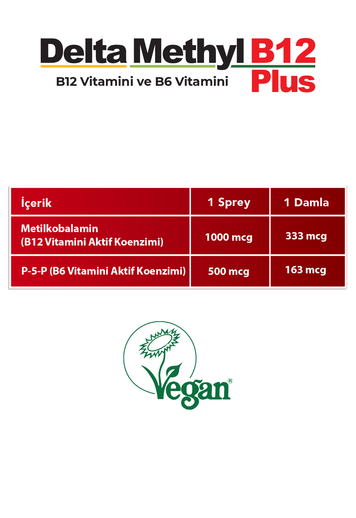 DELTA METHYL B12 PLUS 20ML 128 SPRAY