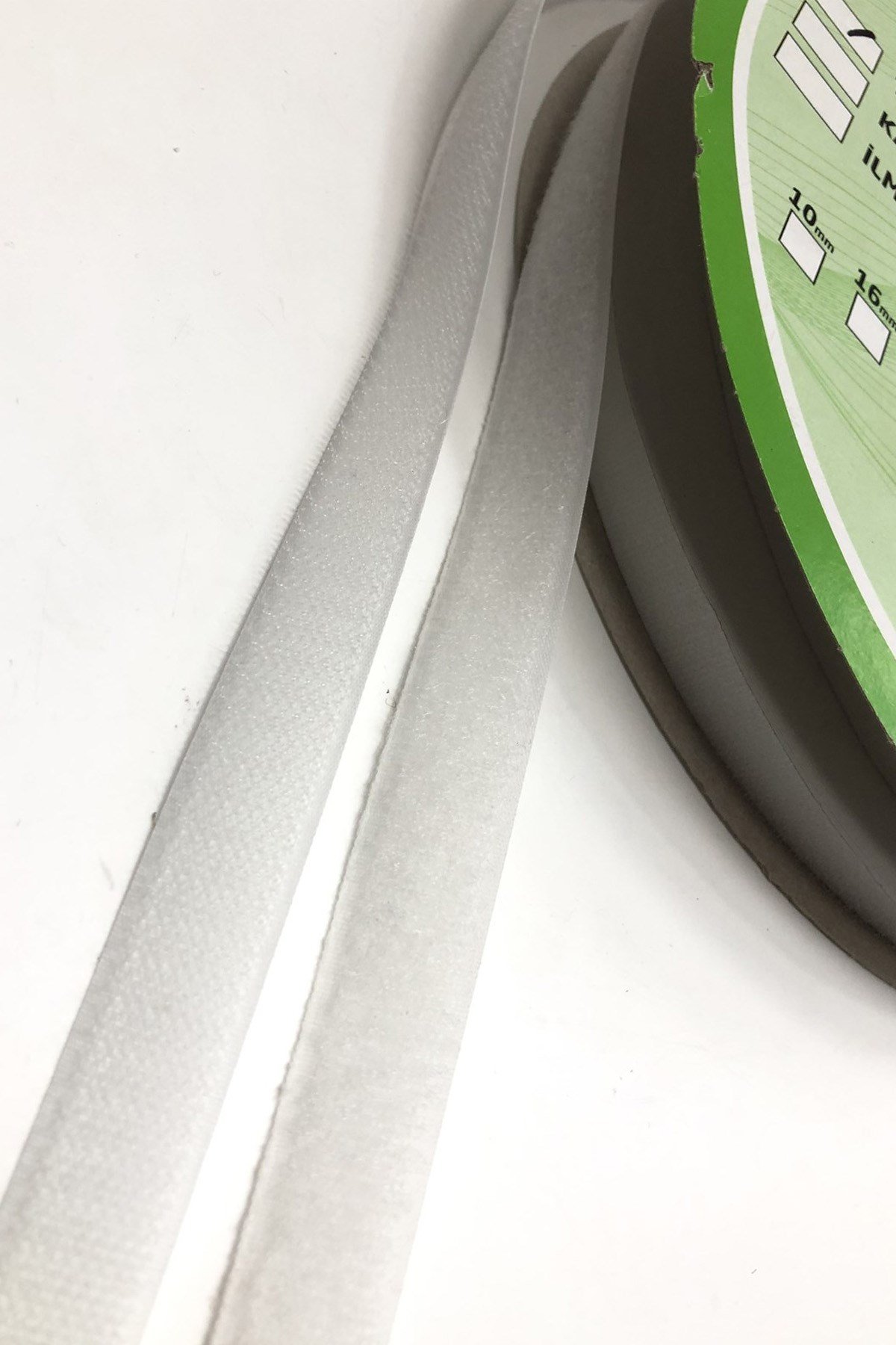  Beyaz Çift Taraflı Cırt 2 cm (1 mt )