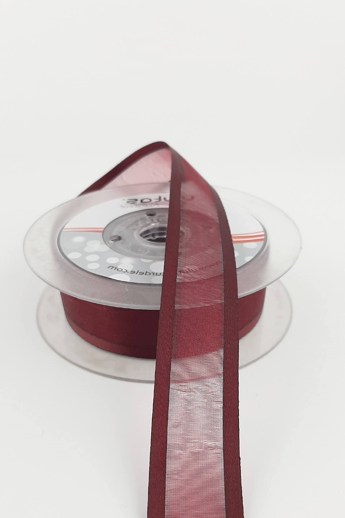 20 mt Geniş Organzeli Saten Kurdele 2,5 cm