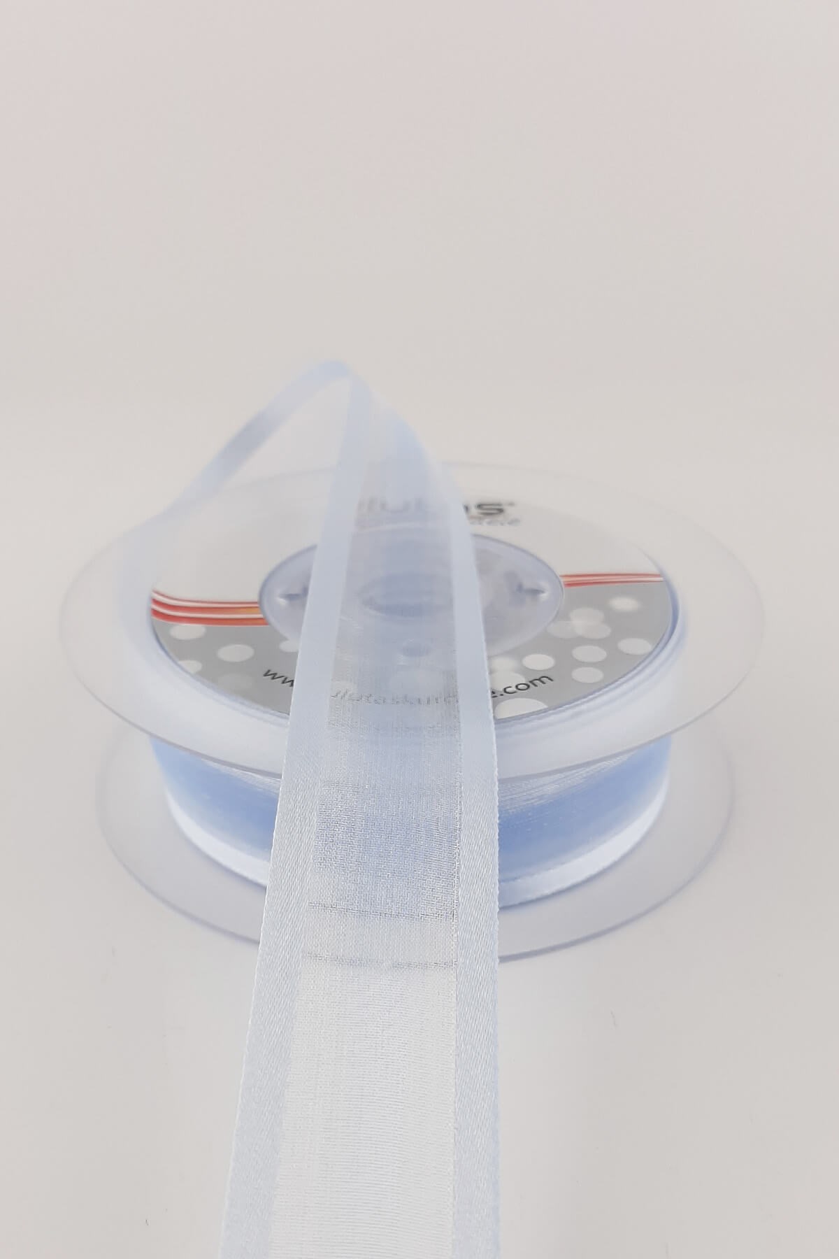 20 mt Geniş Organzeli Saten Kurdele 2,5 cm