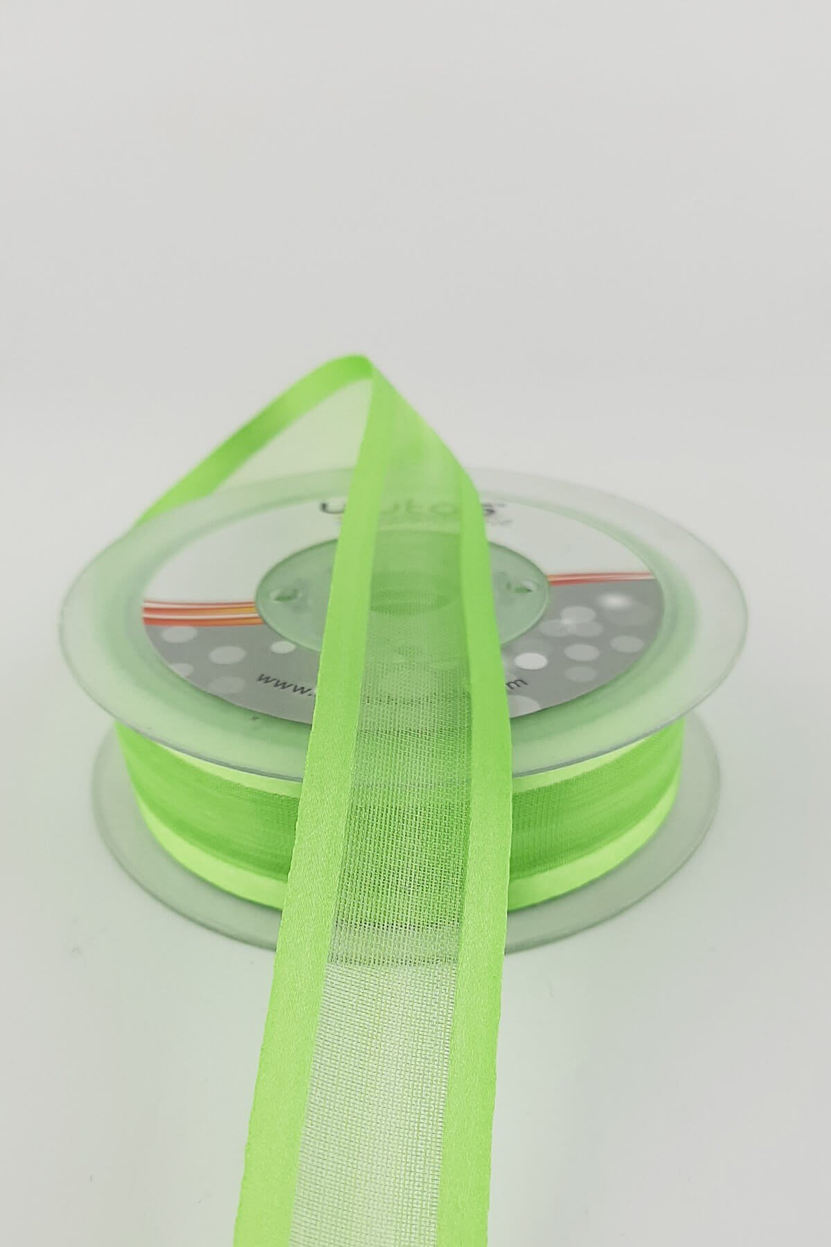 20 mt Geniş Organzeli Saten Kurdele 2,5 cm