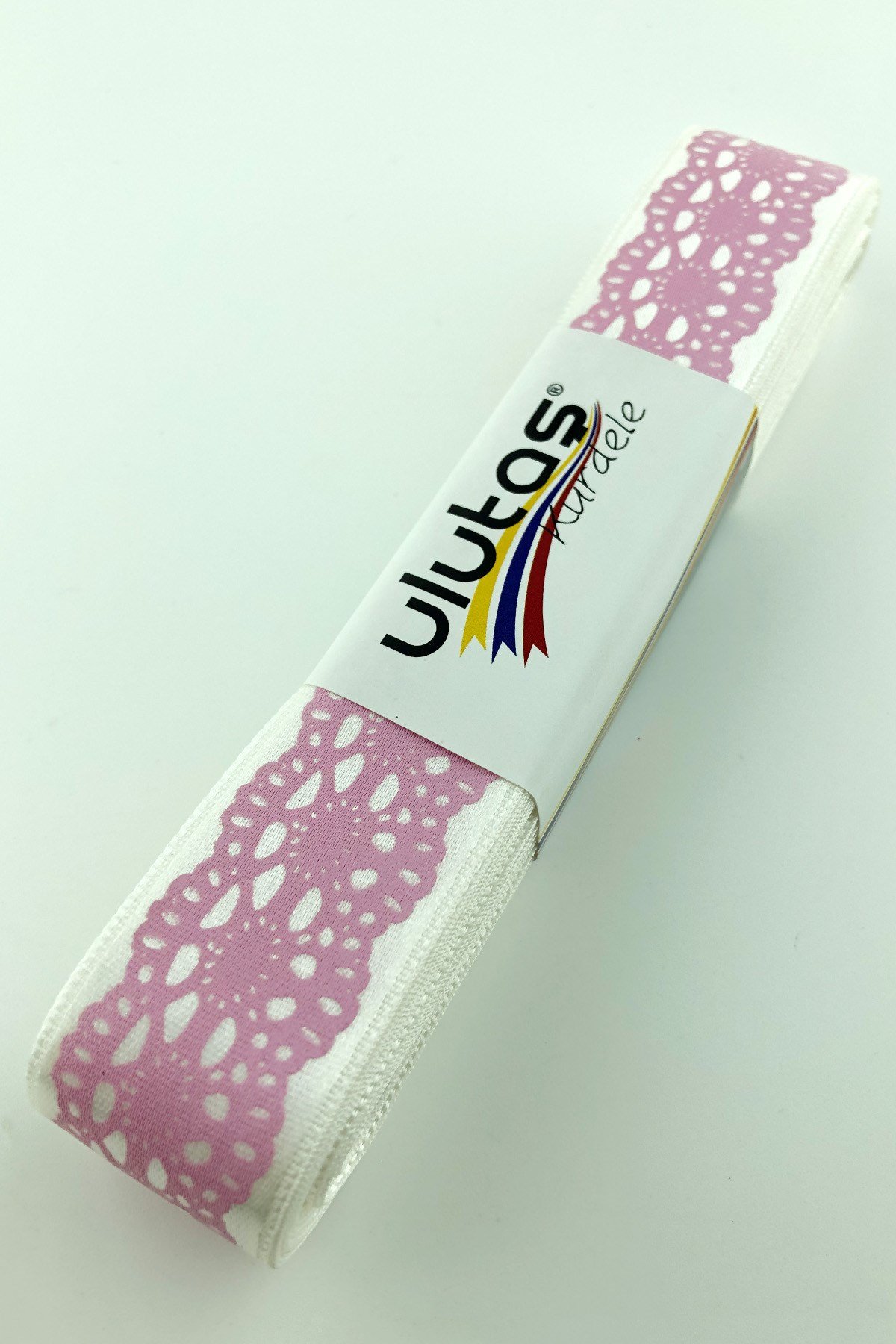 2,5 cm Desenli Saten Kurdele