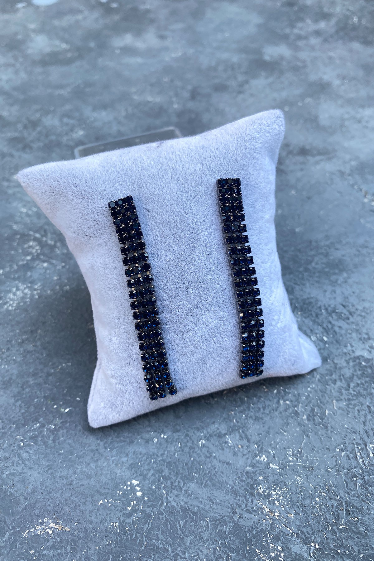 3 Sıra Sallantılı Abiye Küpe