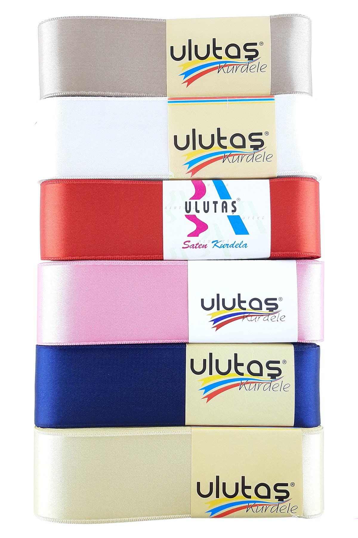 4 cm Saten Kurdele 10 mt