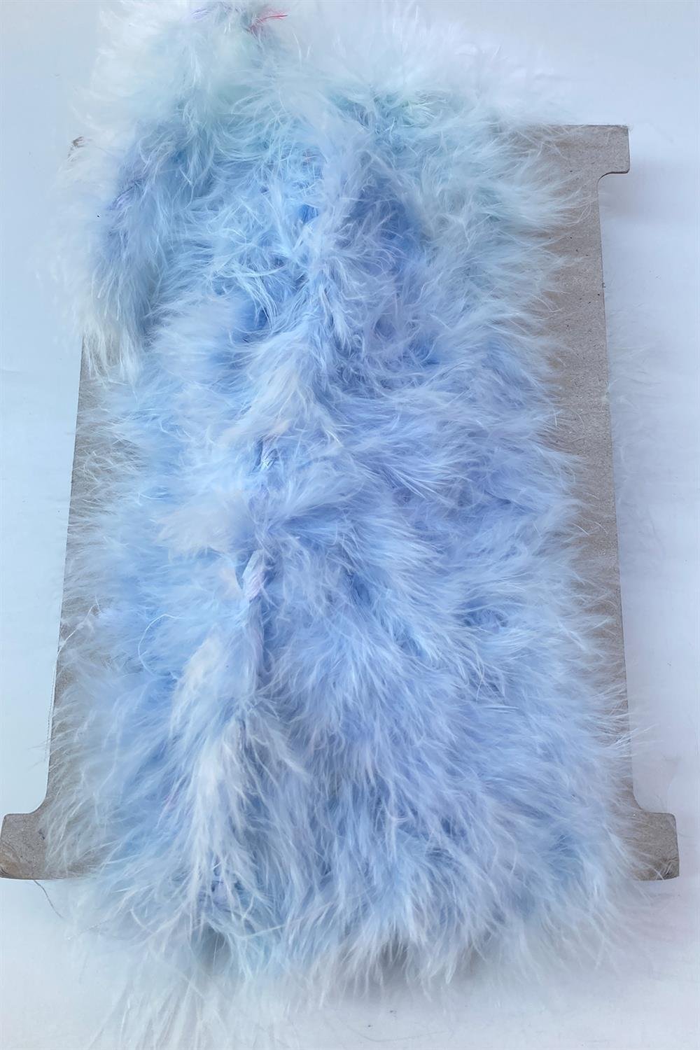 Açık Mavi Tilki Tüyü,Kedi Kuyruğu Tüyü Otriş