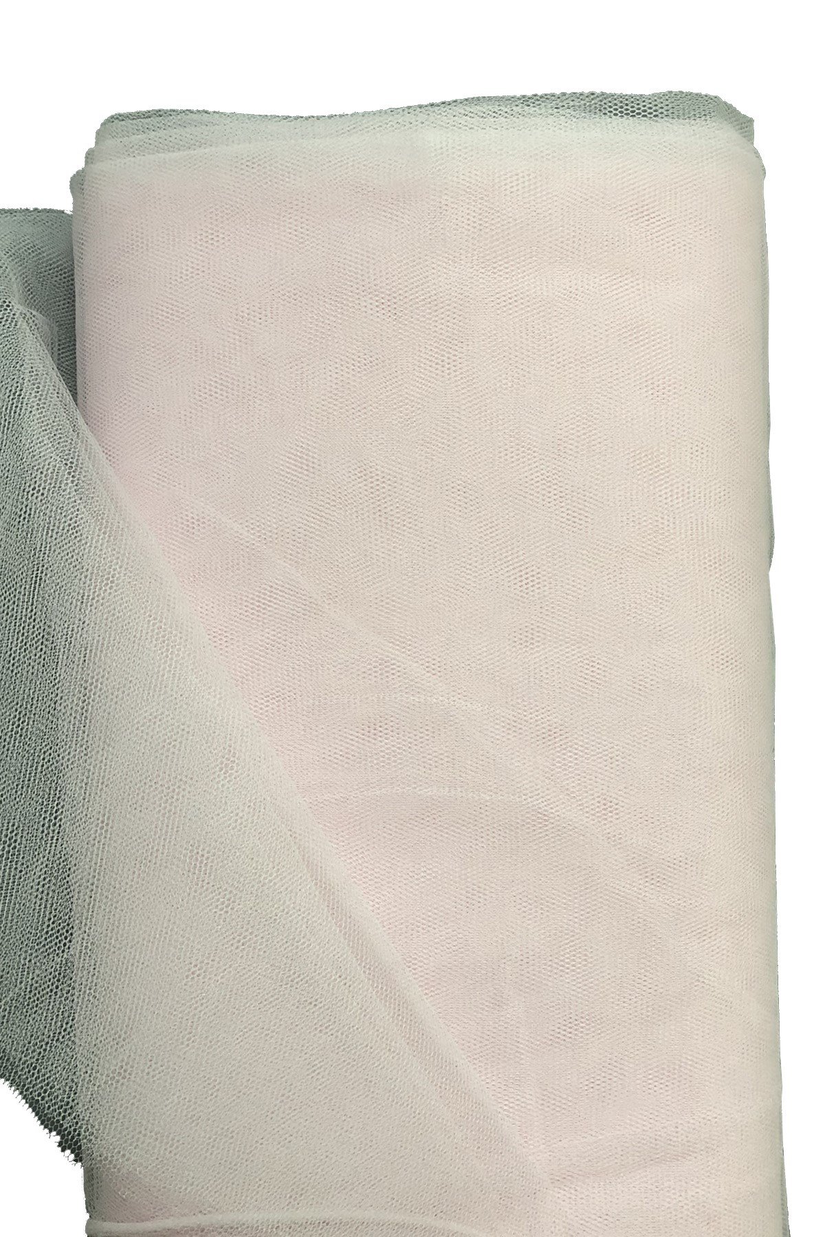 Açık Pembe Grek Petek Tül