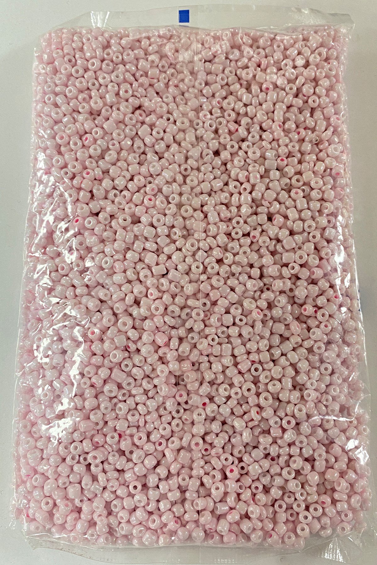 Açık Pembe Kum Boncuk 4 mm 500 gr