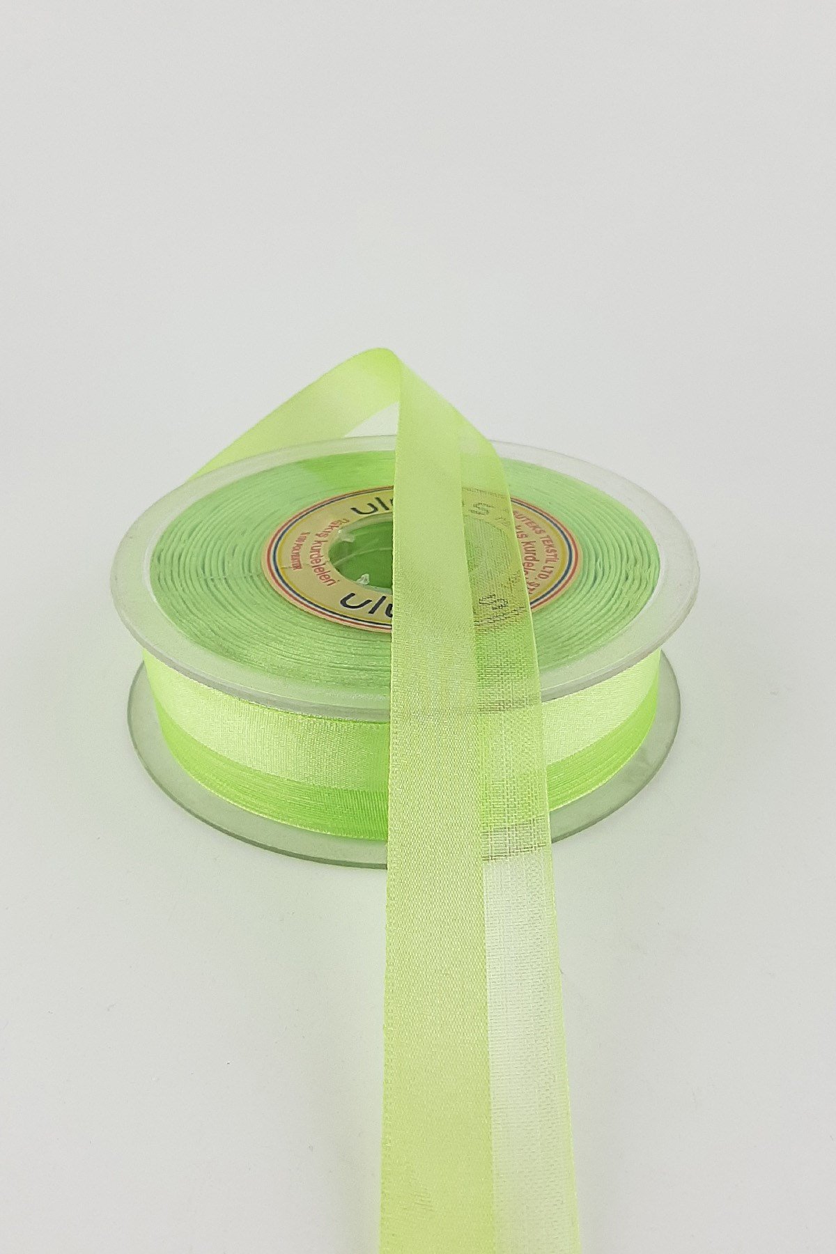 Açık Yeşil Su Yolu Kurdelesi 2,5 cm