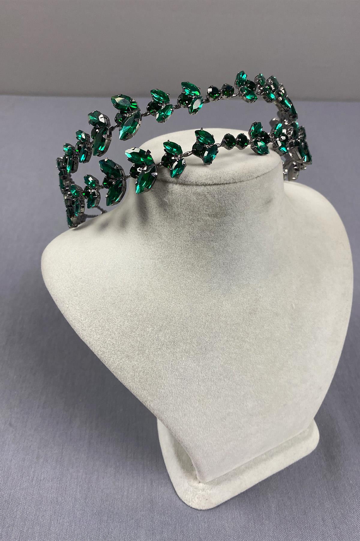 Alfa Model Çift Sıra Gelin Kına Tacı