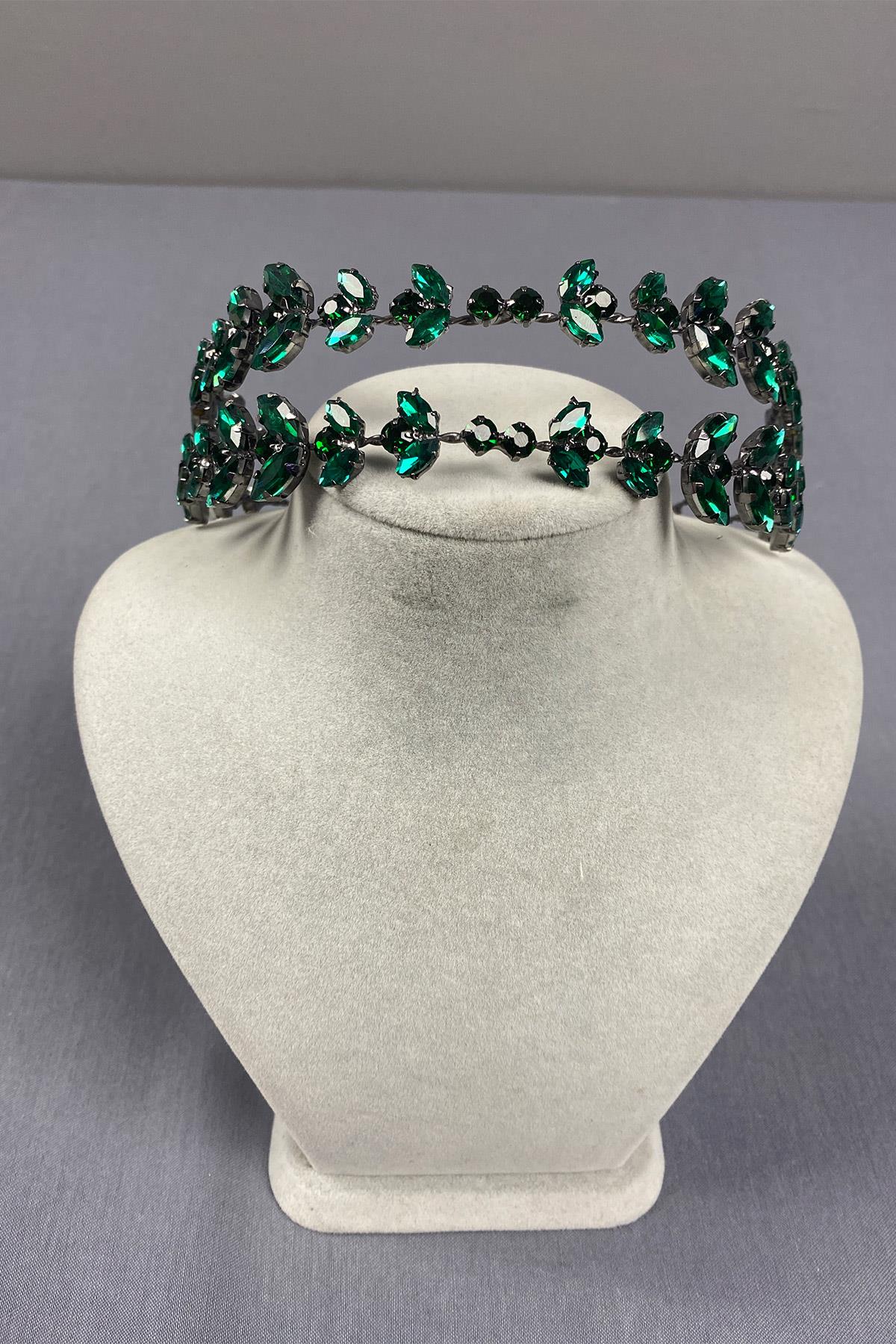 Alfa Model Çift Sıra Gelin Kına Tacı