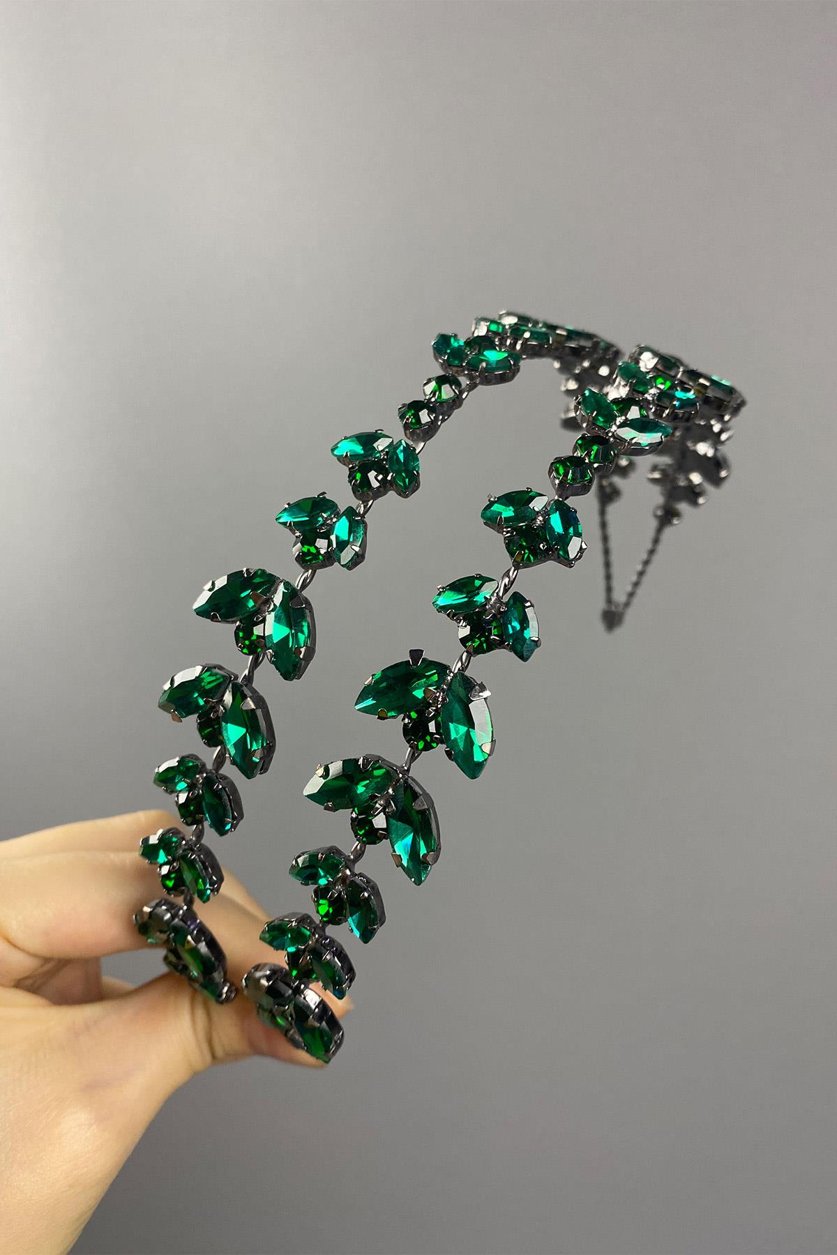 Alfa Model Çift Sıra Gelin Kına Tacı