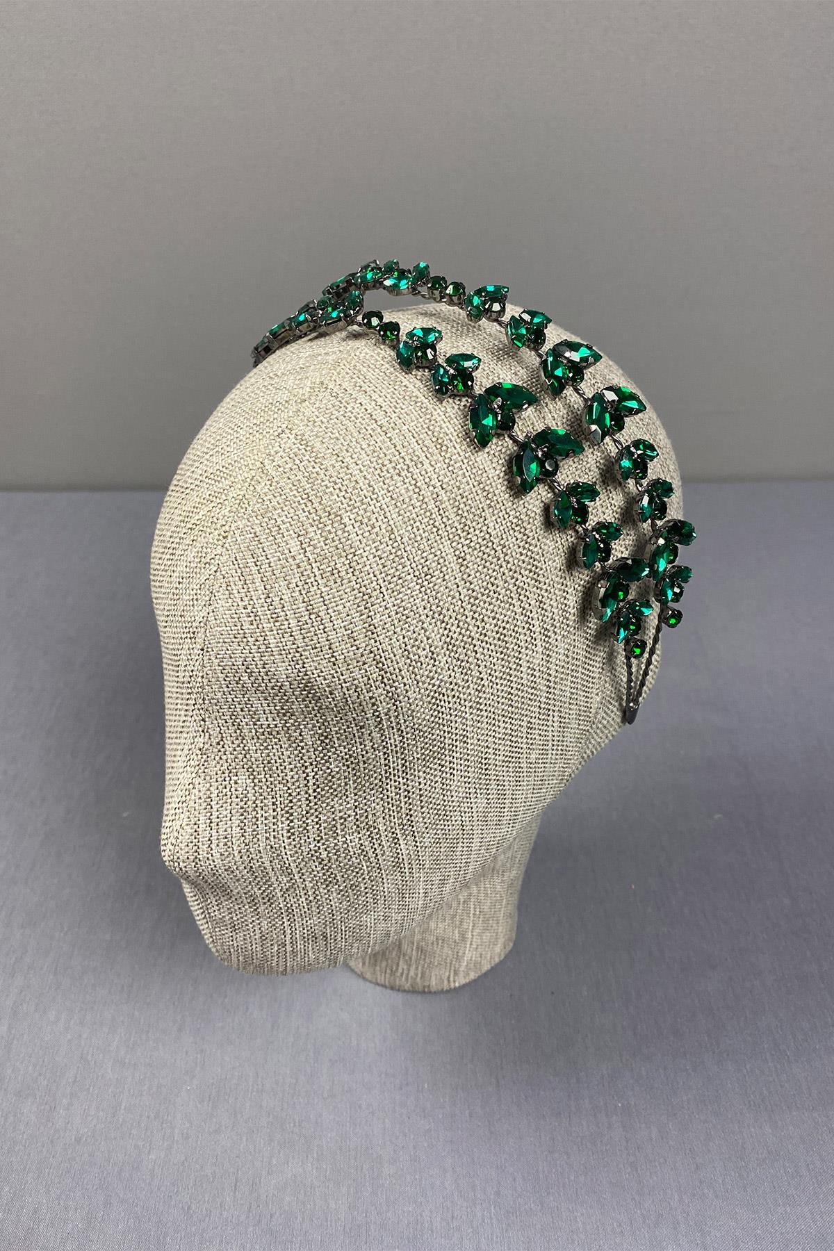 Alfa Model Çift Sıra Gelin Kına Tacı