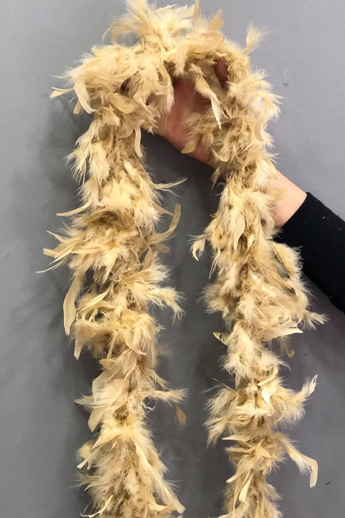 Bal Rengi Otriş Kaz Tüyü