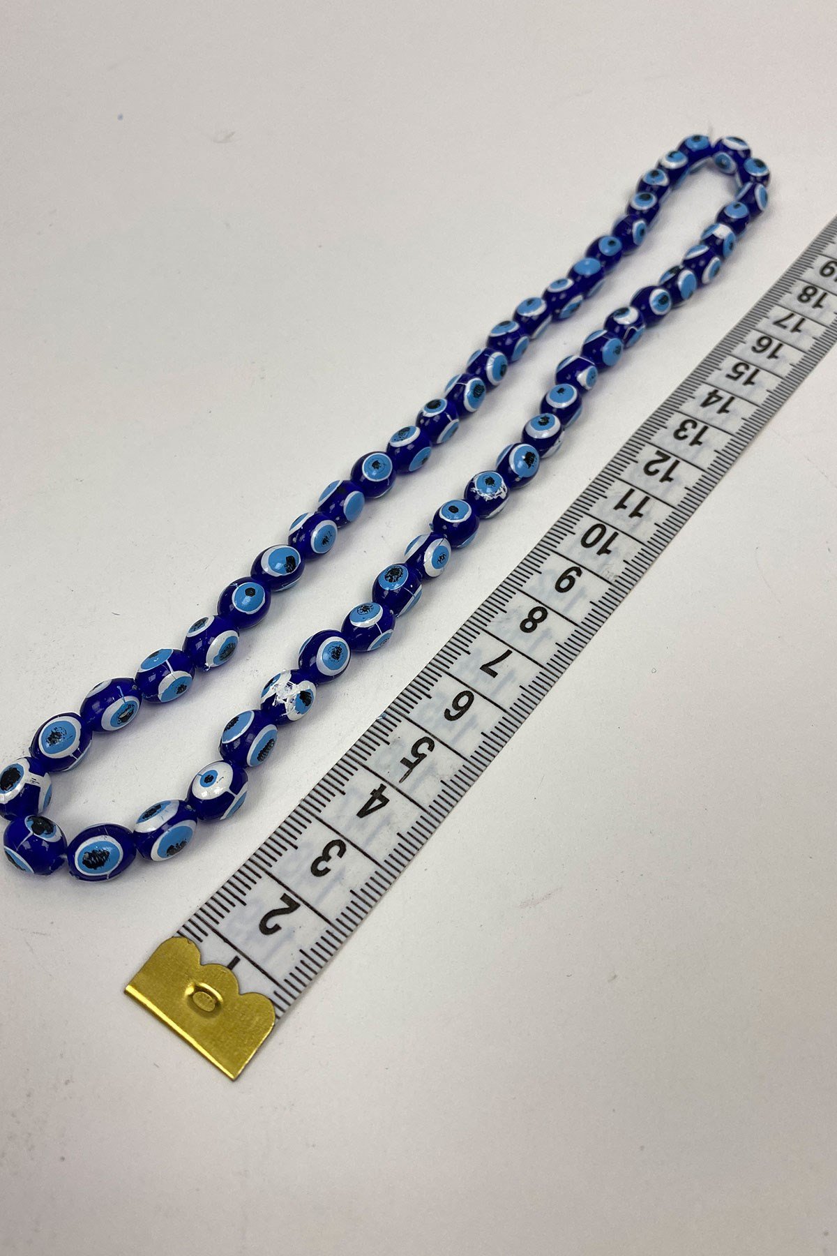 Basık Nazar Boncuğu 1 Dizi 8 mm