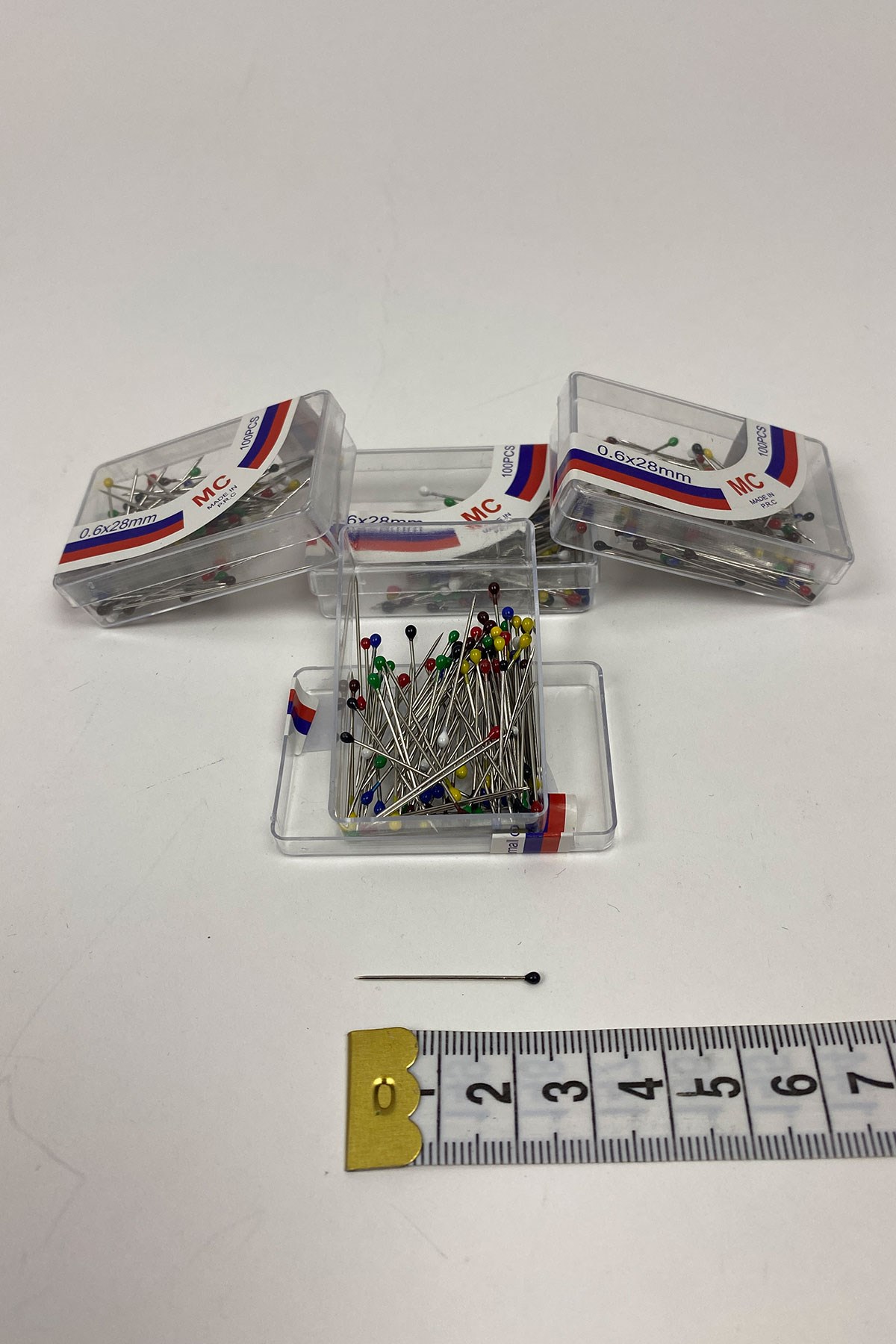 Başlı Toplu İğne 100 lü 5 Kutu