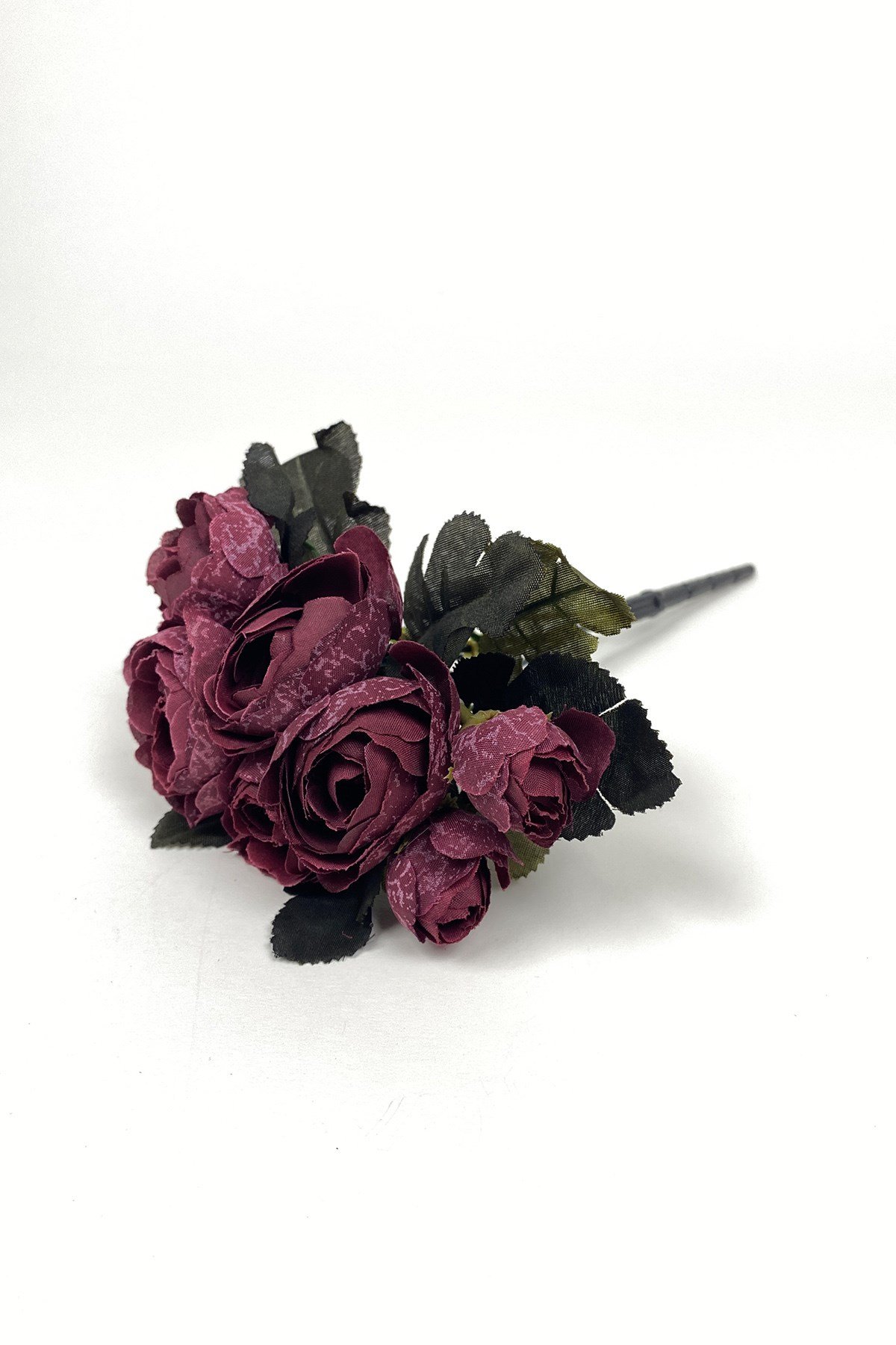 Bordo Şakayık Eren Gül Yapay Çiçek 1 Demet