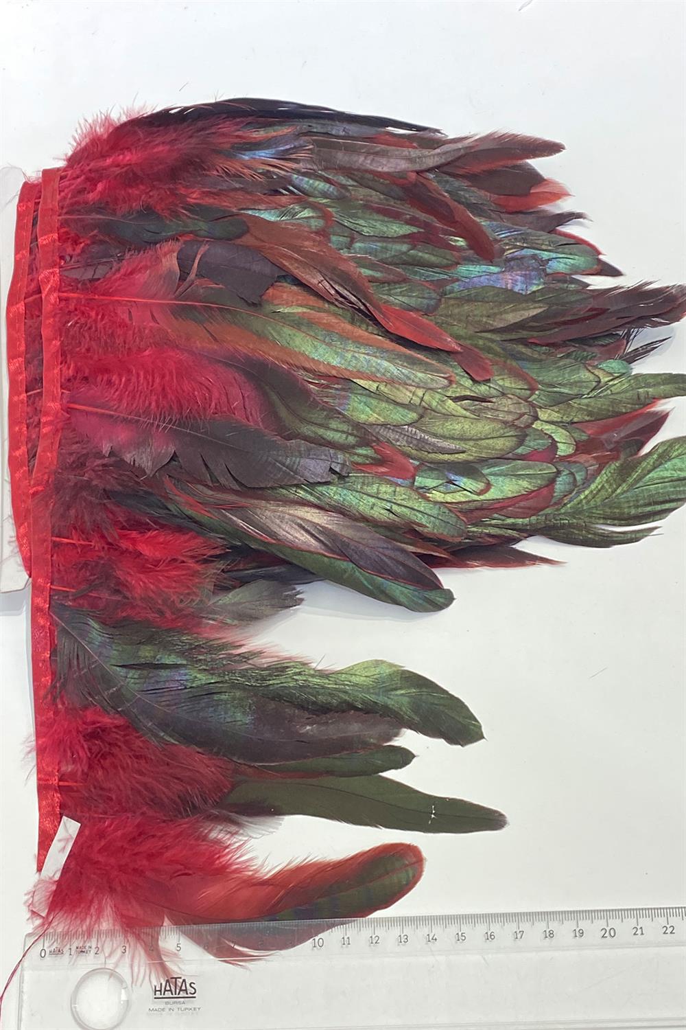 Bordo Şandel Tüyü