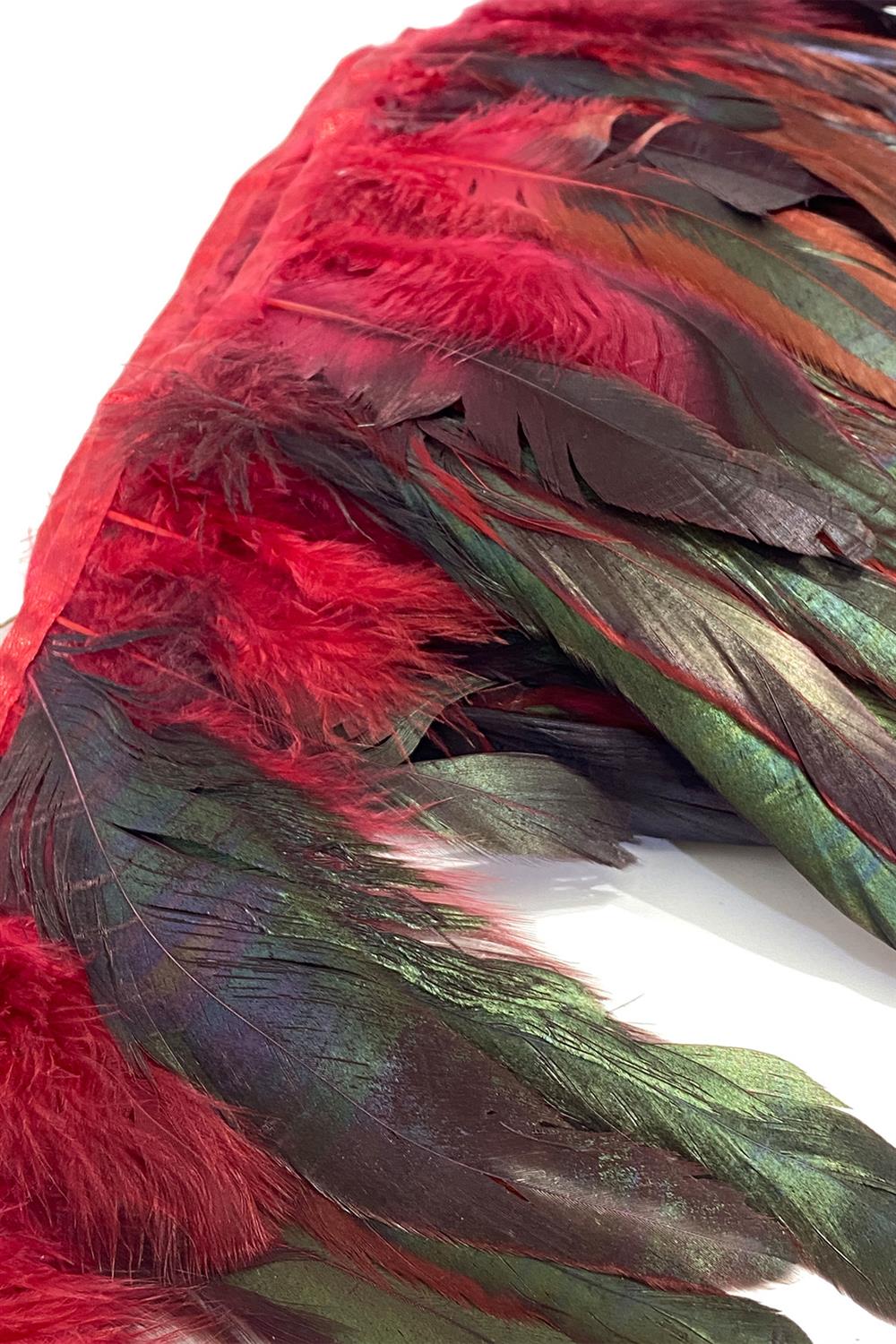 Bordo Şandel Tüyü