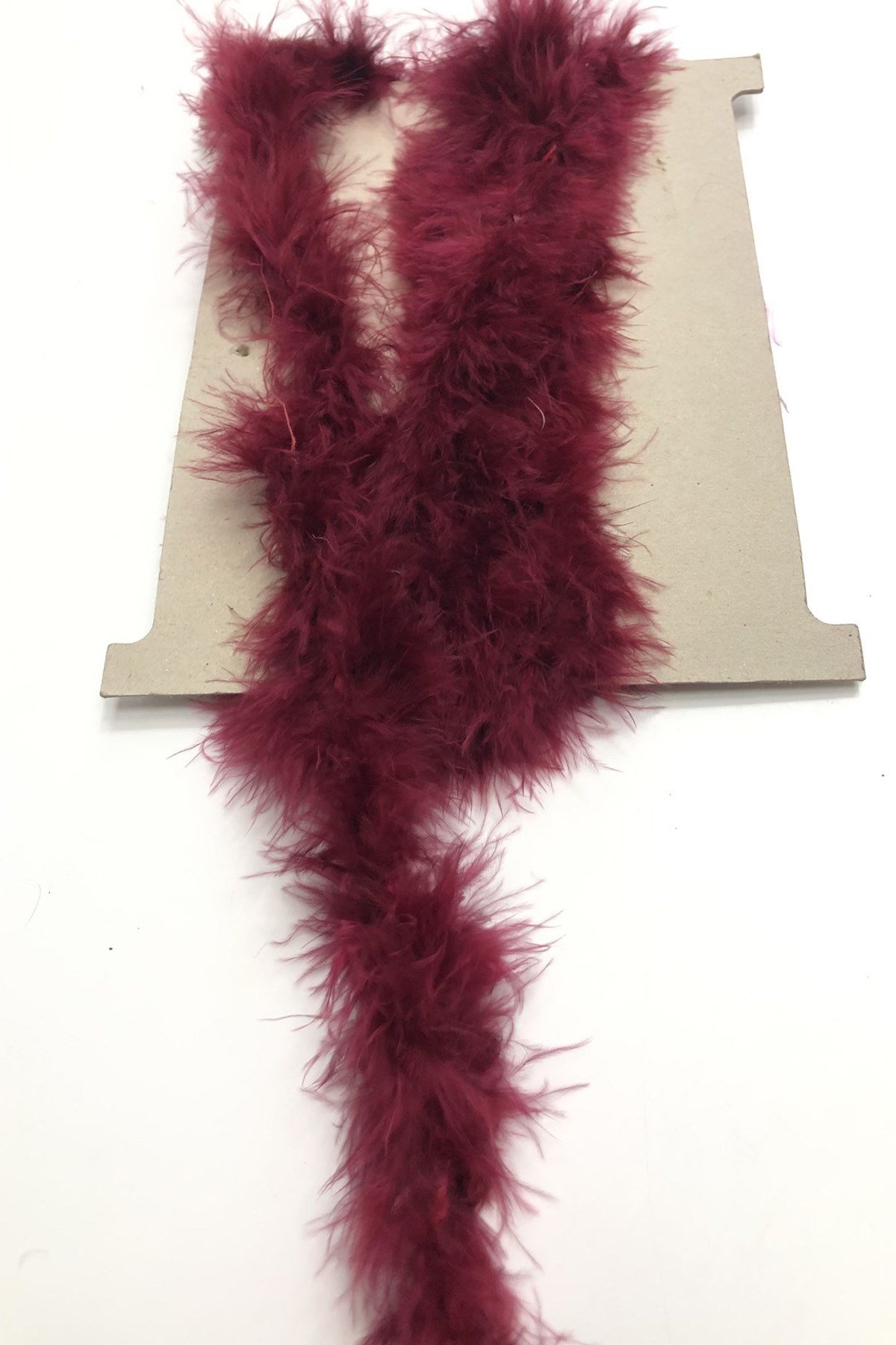 Bordo Tilki Tüyü 1 mt