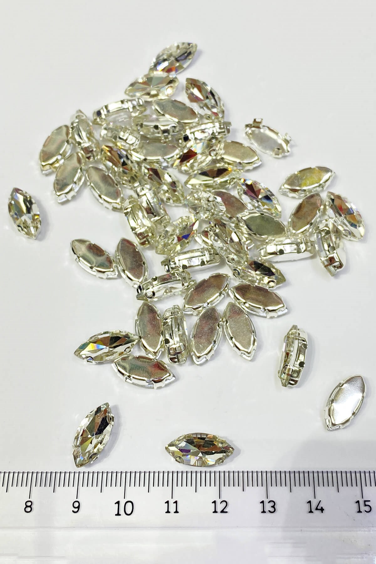 Cam Mekik Kasalı Dikme Taş 10 Adet