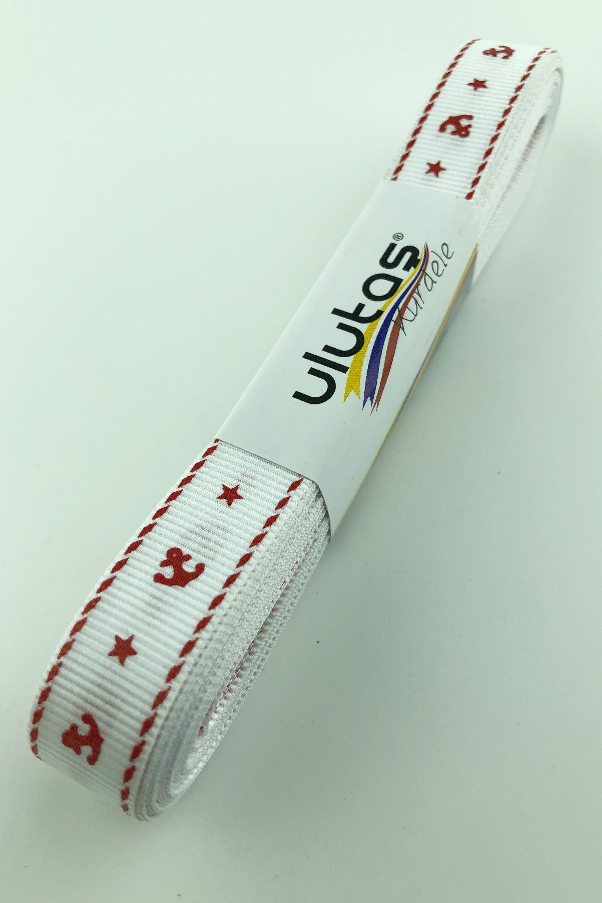 Çapa Desenli Grogren Kurdele 1,5 cm