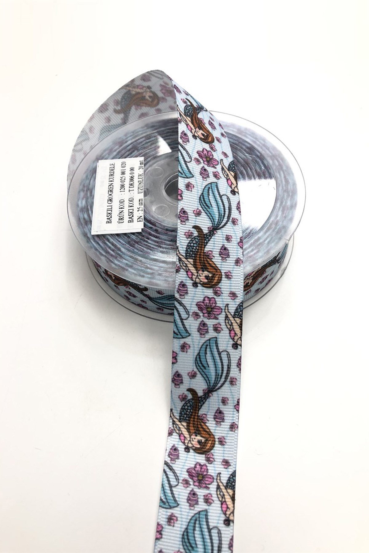 Desenli  Grogren Kurdela 2,5 cm 