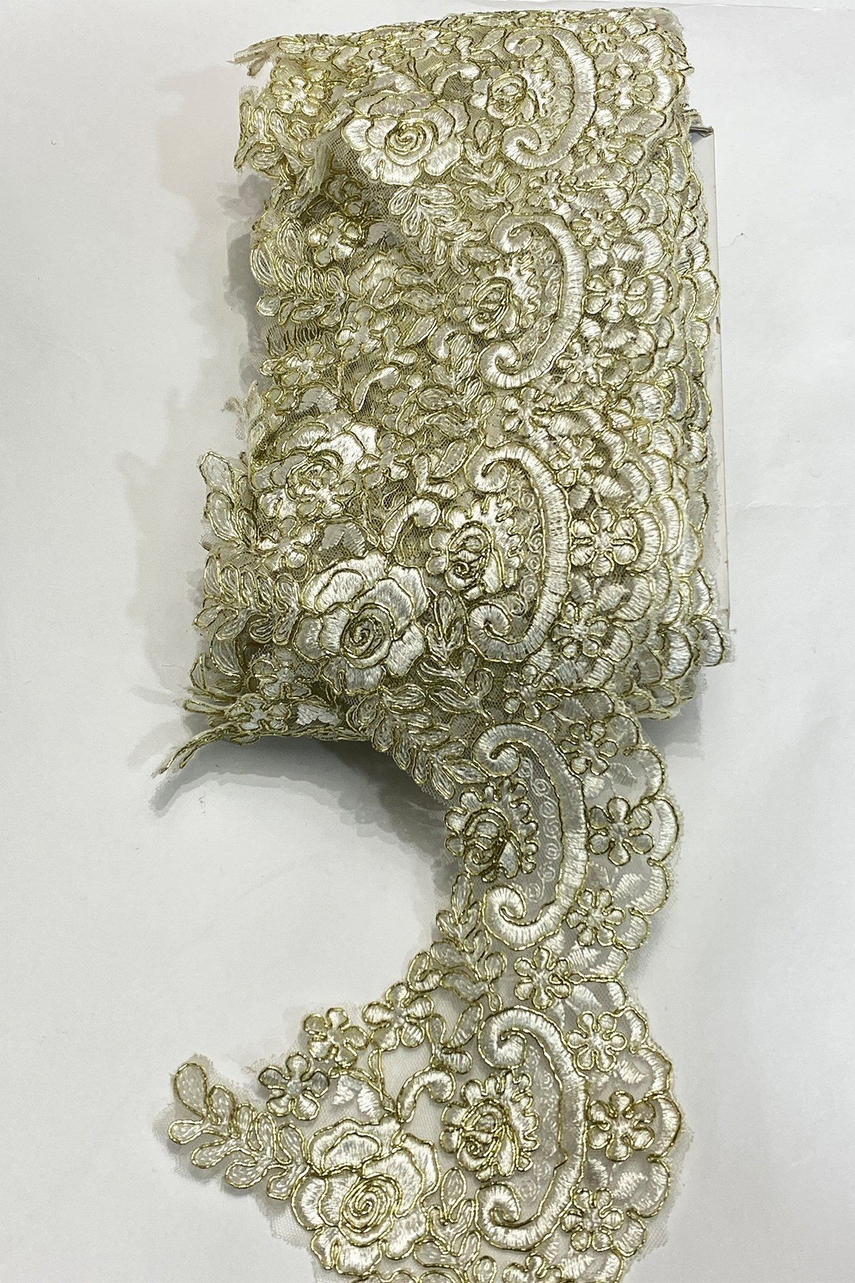 Fransız Güpür Şerit Dantel