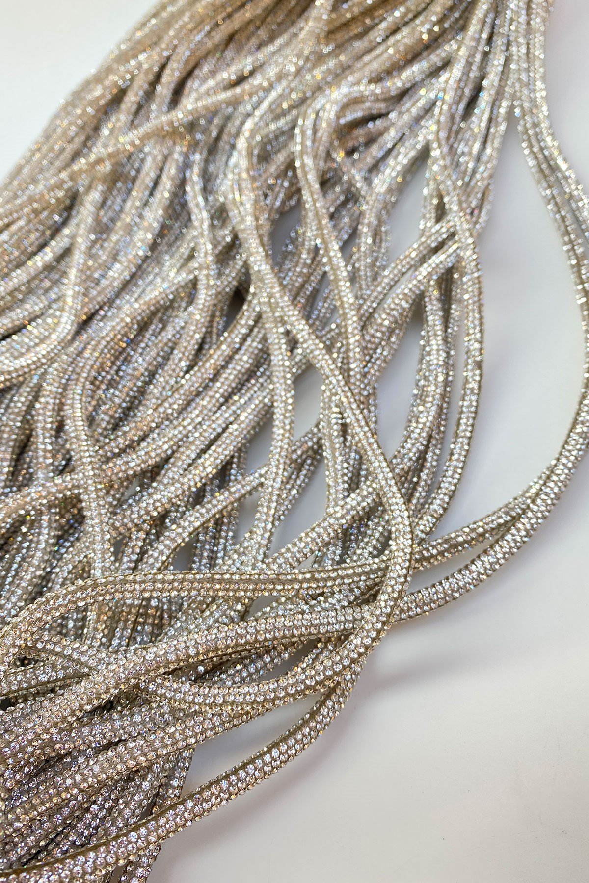 Full Taşlı Boru Şerit Aplik 10 mt