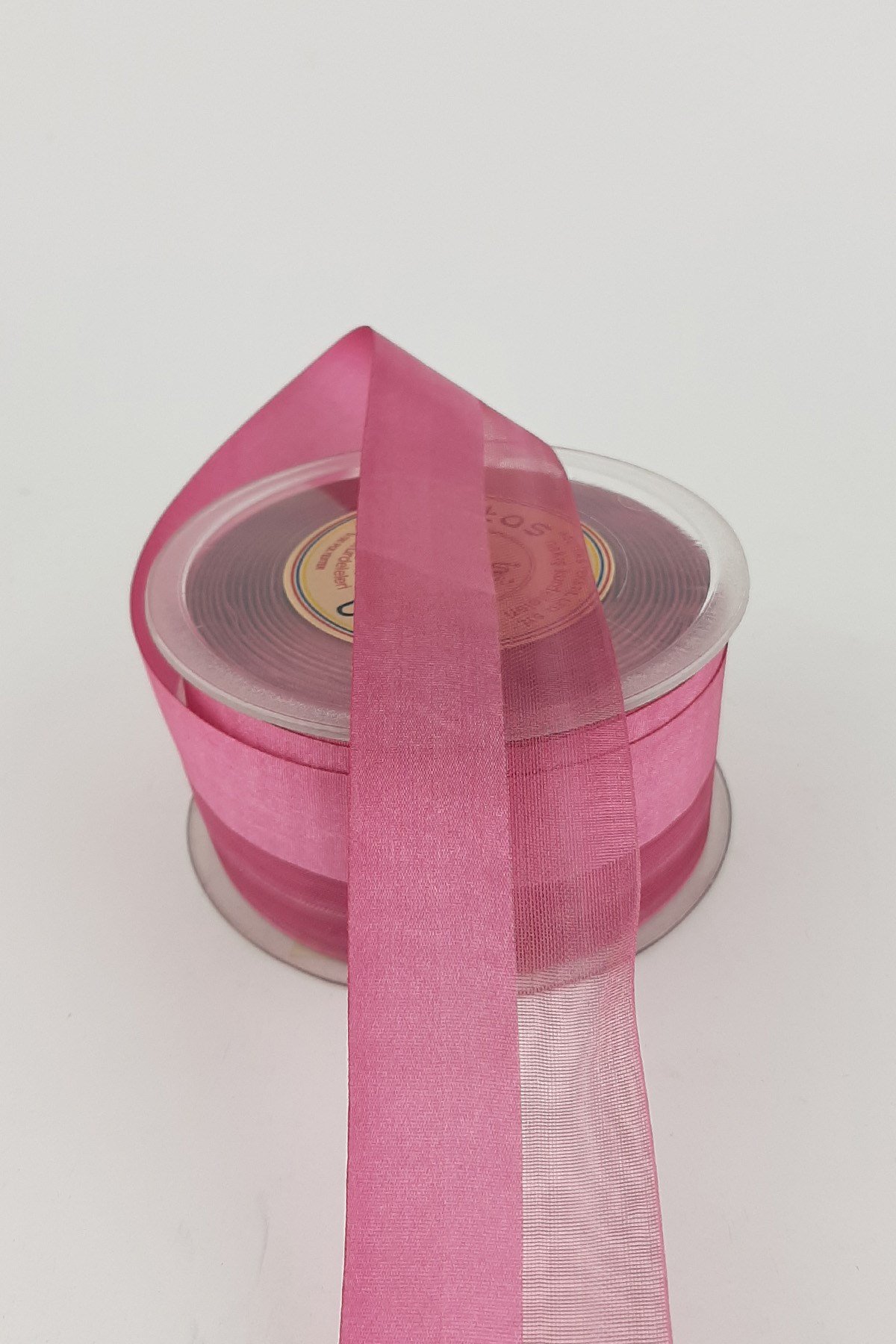 Fuşya Su Yolu Kurdele 4 cm