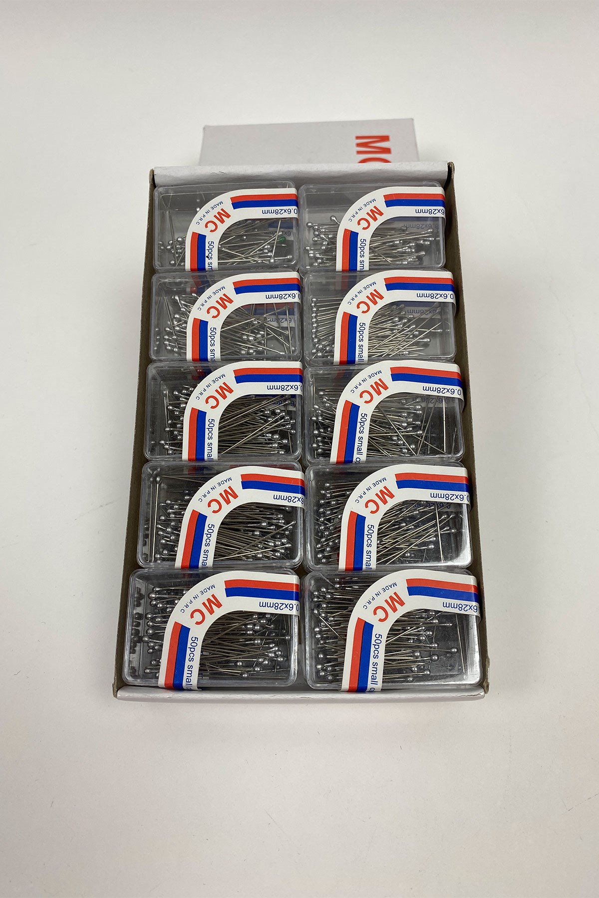 Gümüş Başlı Toplu İğne 50 li 1 Kutu