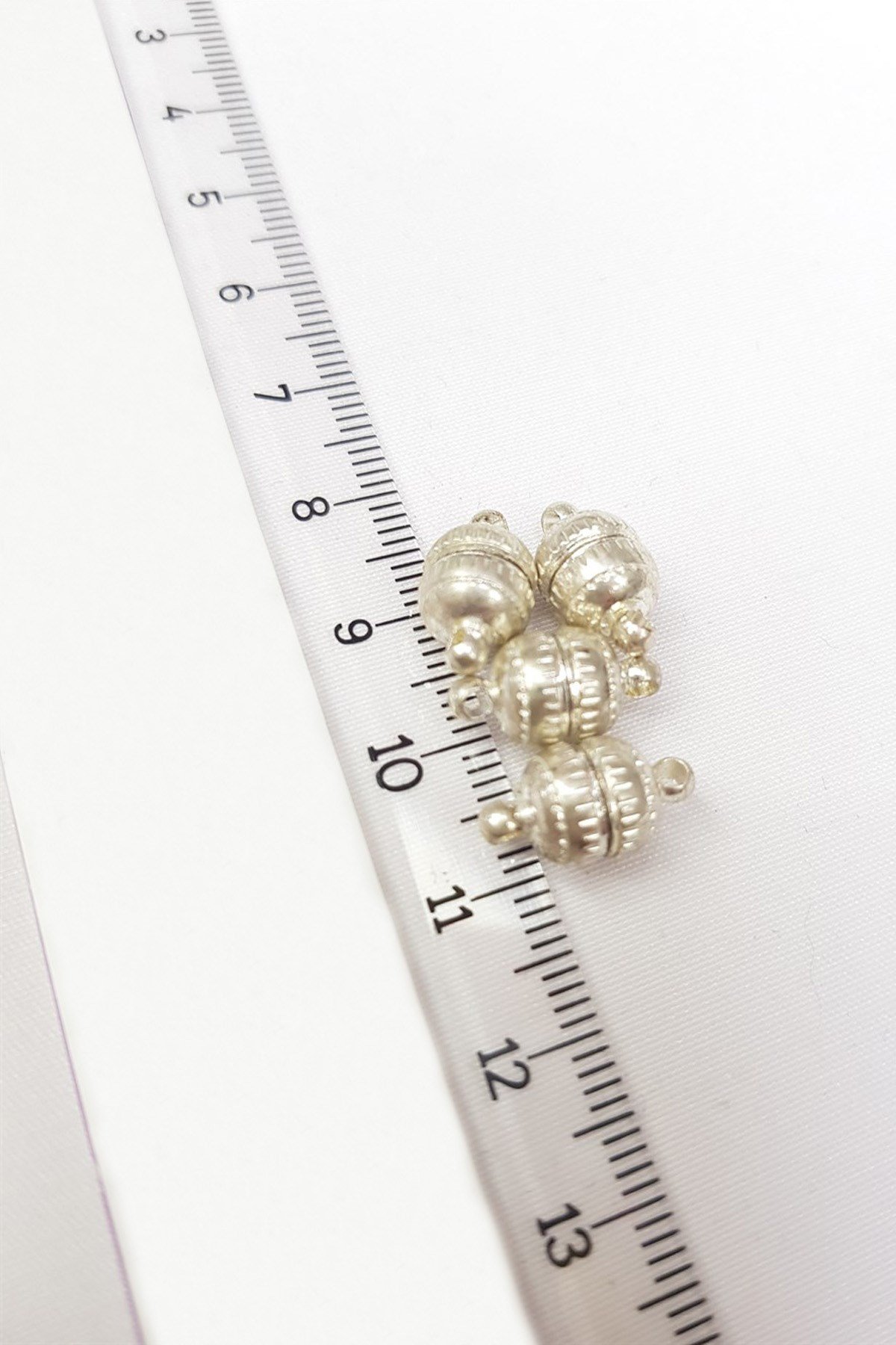 Gümüş Mıknatıslı Bileklik ve Kolye Klipsi