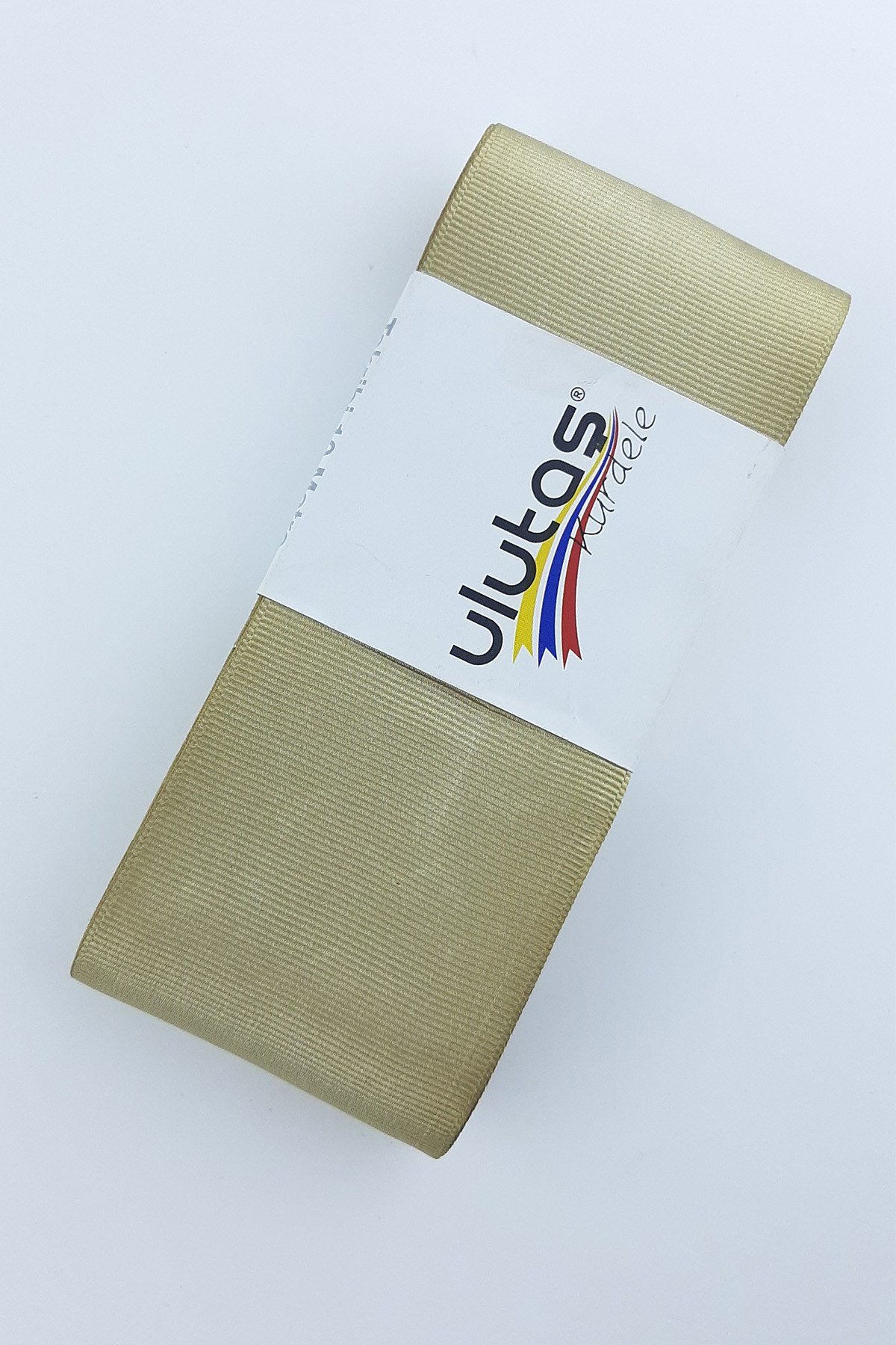 Hardal Sarı Grogren Kurdele 6 cm 10 mt