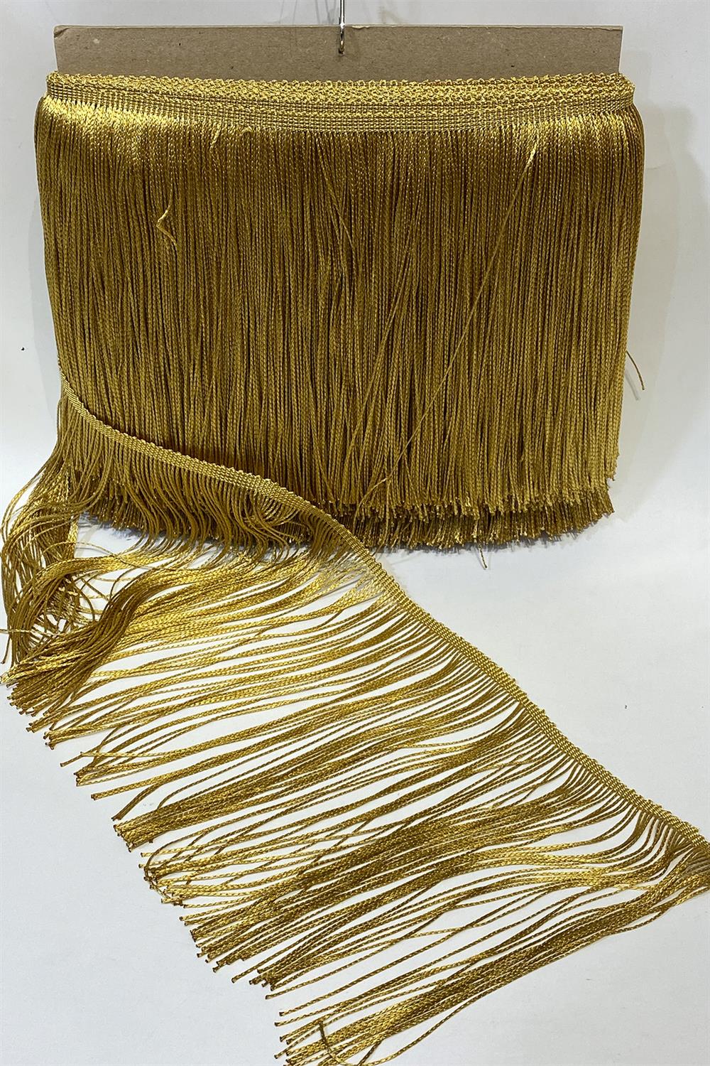 Hardal Sarısı Saçak Püskül Şerit