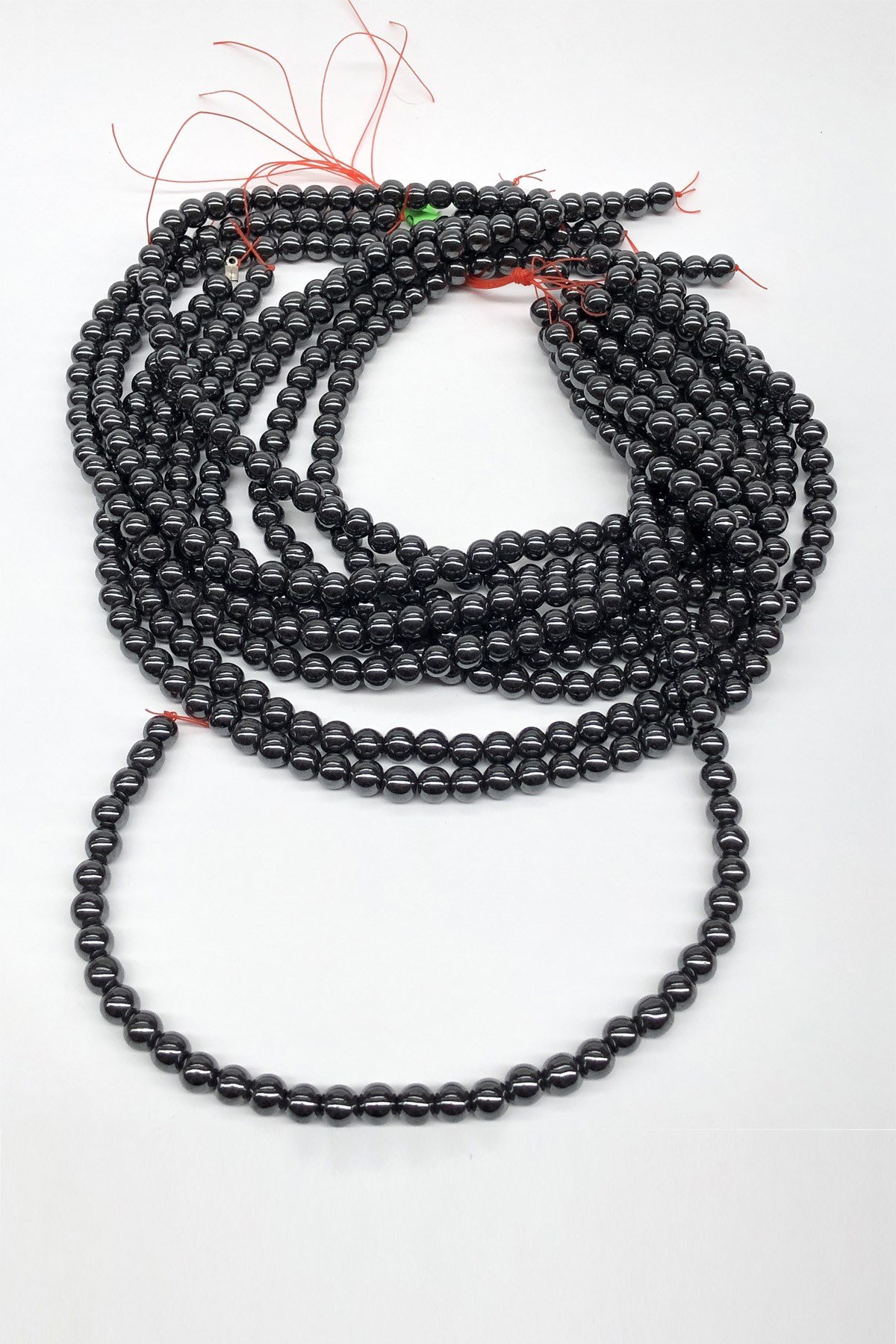 Hematit Taş Boncuk 8 mm