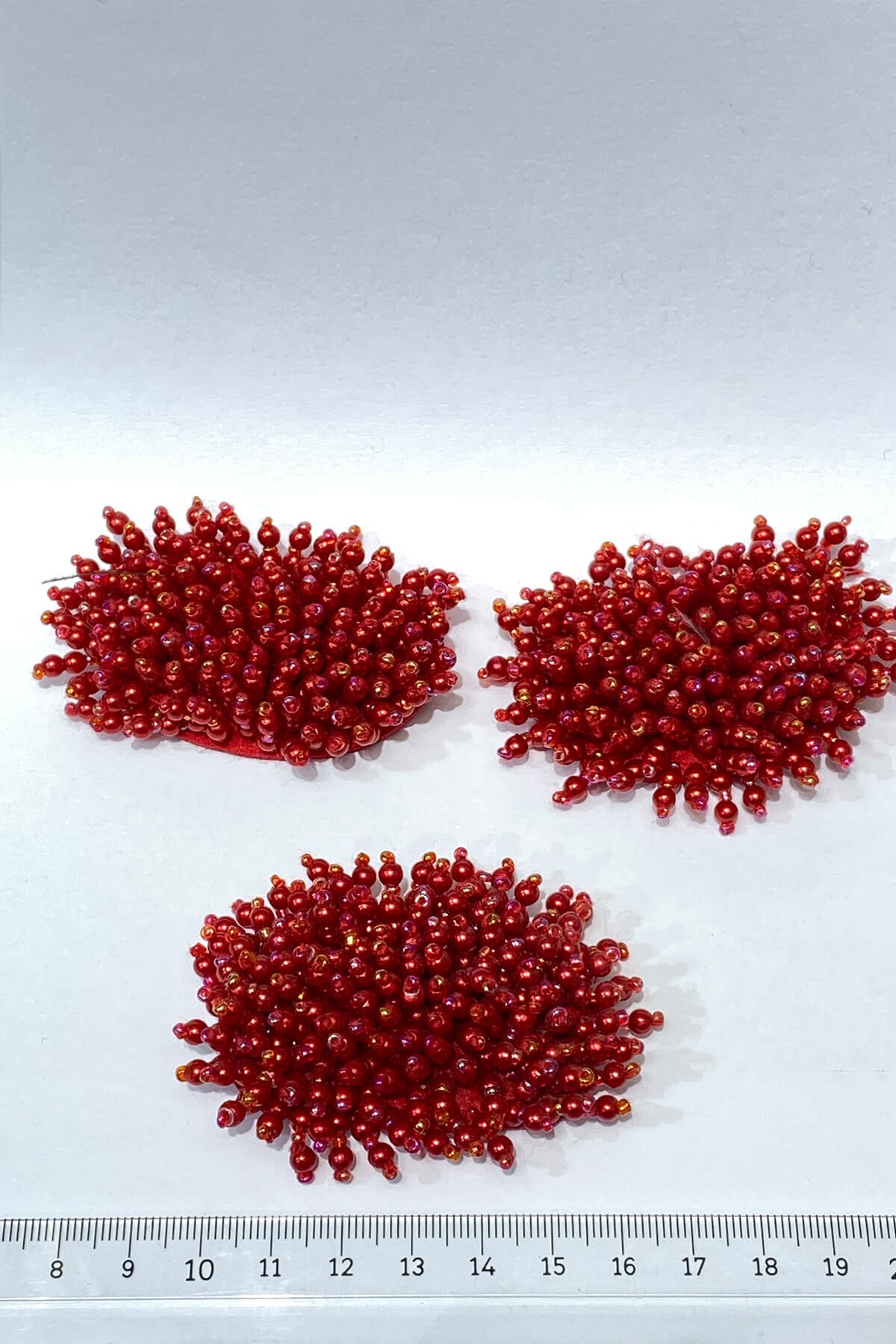 İnci Boncuk İşlemeli Aplik 1 Adet