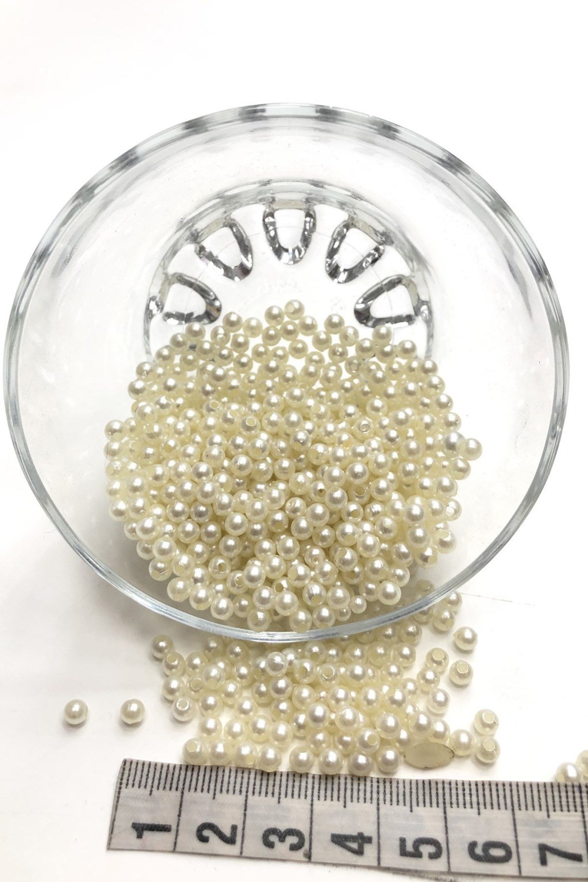 İnci Boncuk Plastik 3 mm