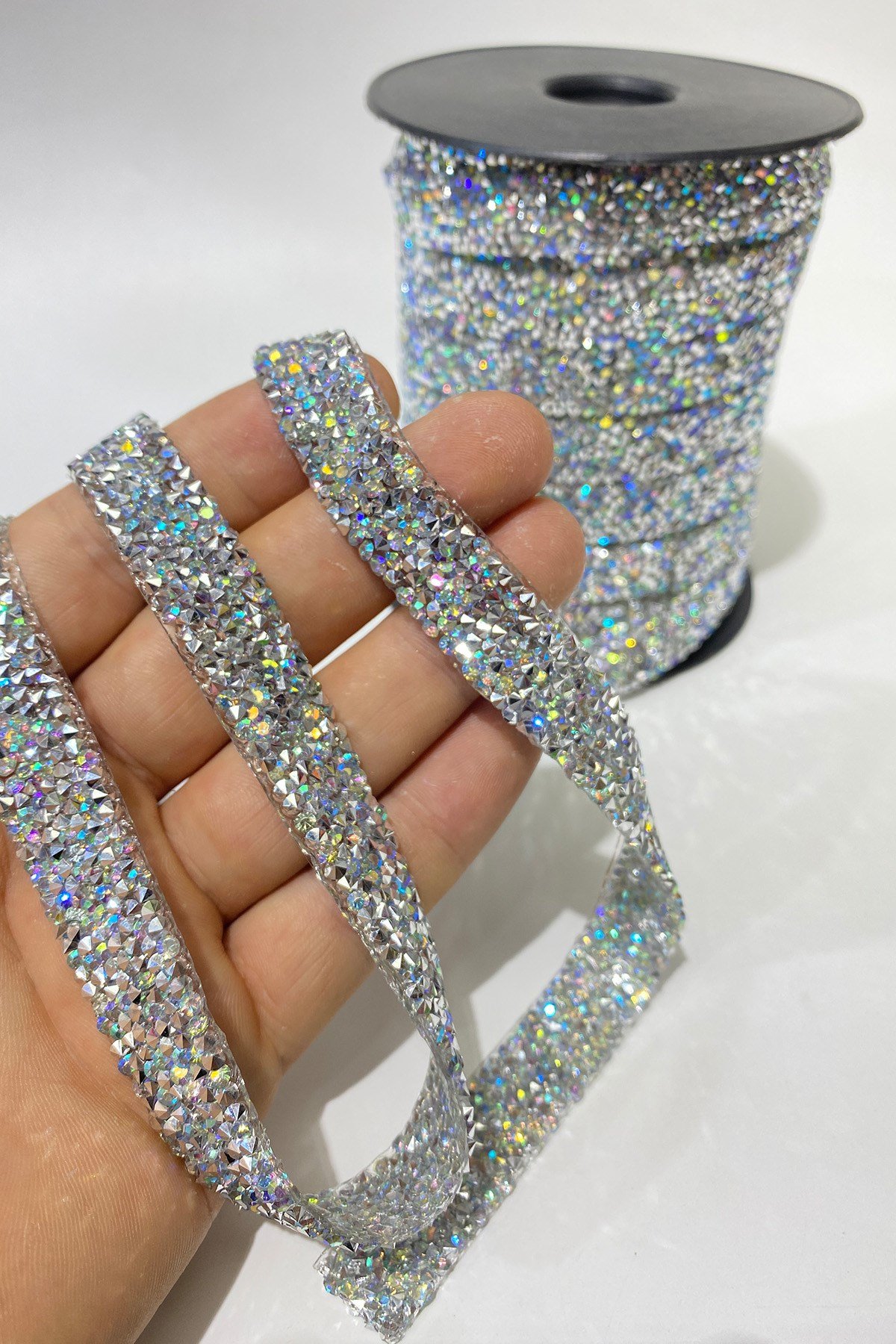 Janjanlı Ütüyle Yapışan Şerit Aplik