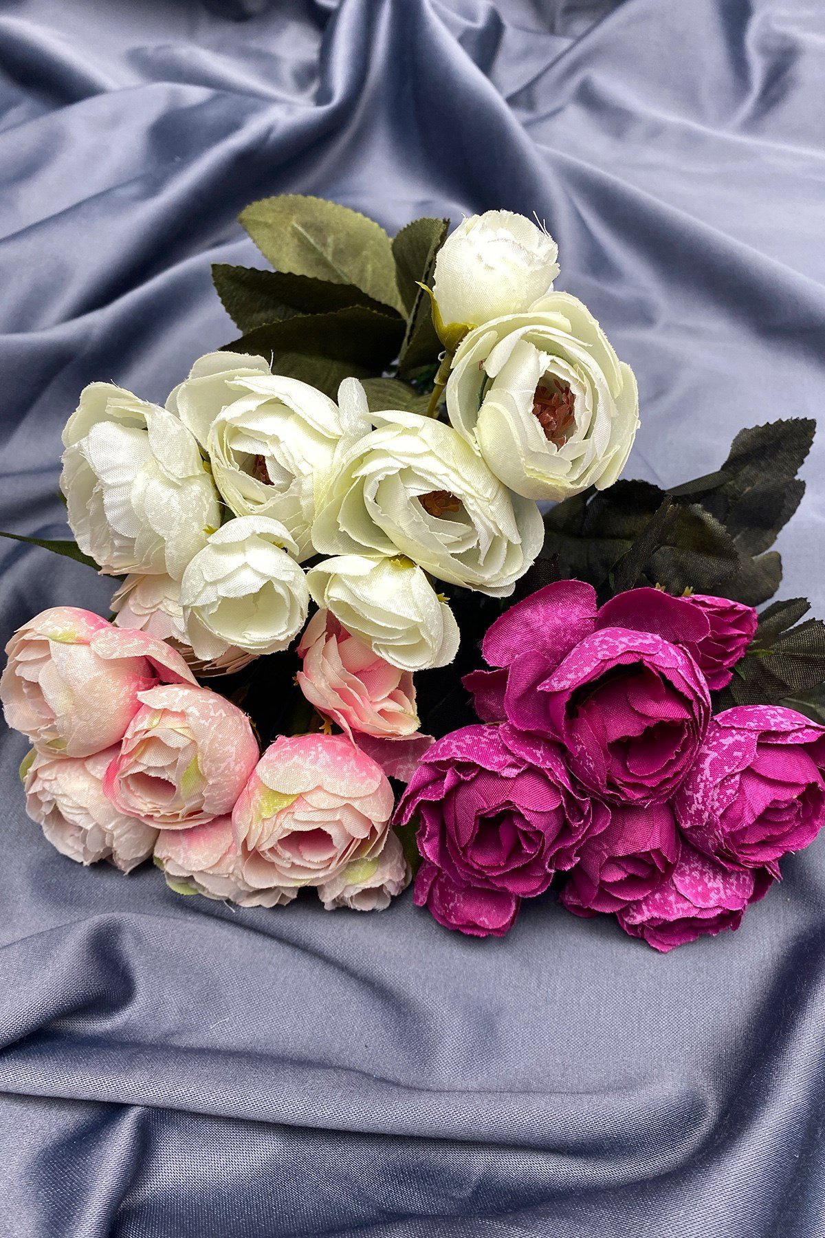 Karışık Şakayık Gül Demeti 3 Adet