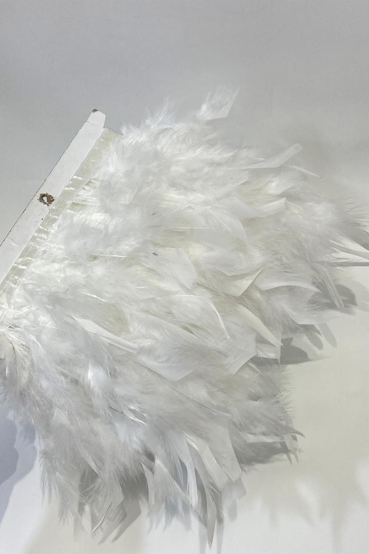 Kaz Tüyü Otriş Biyeli Şerit Tüy