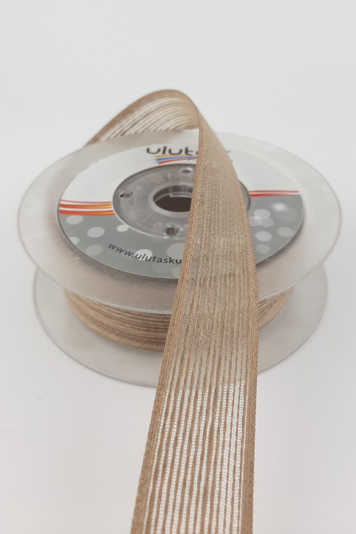 Keten Efektli 2,5 cm Kurdele 10 mt